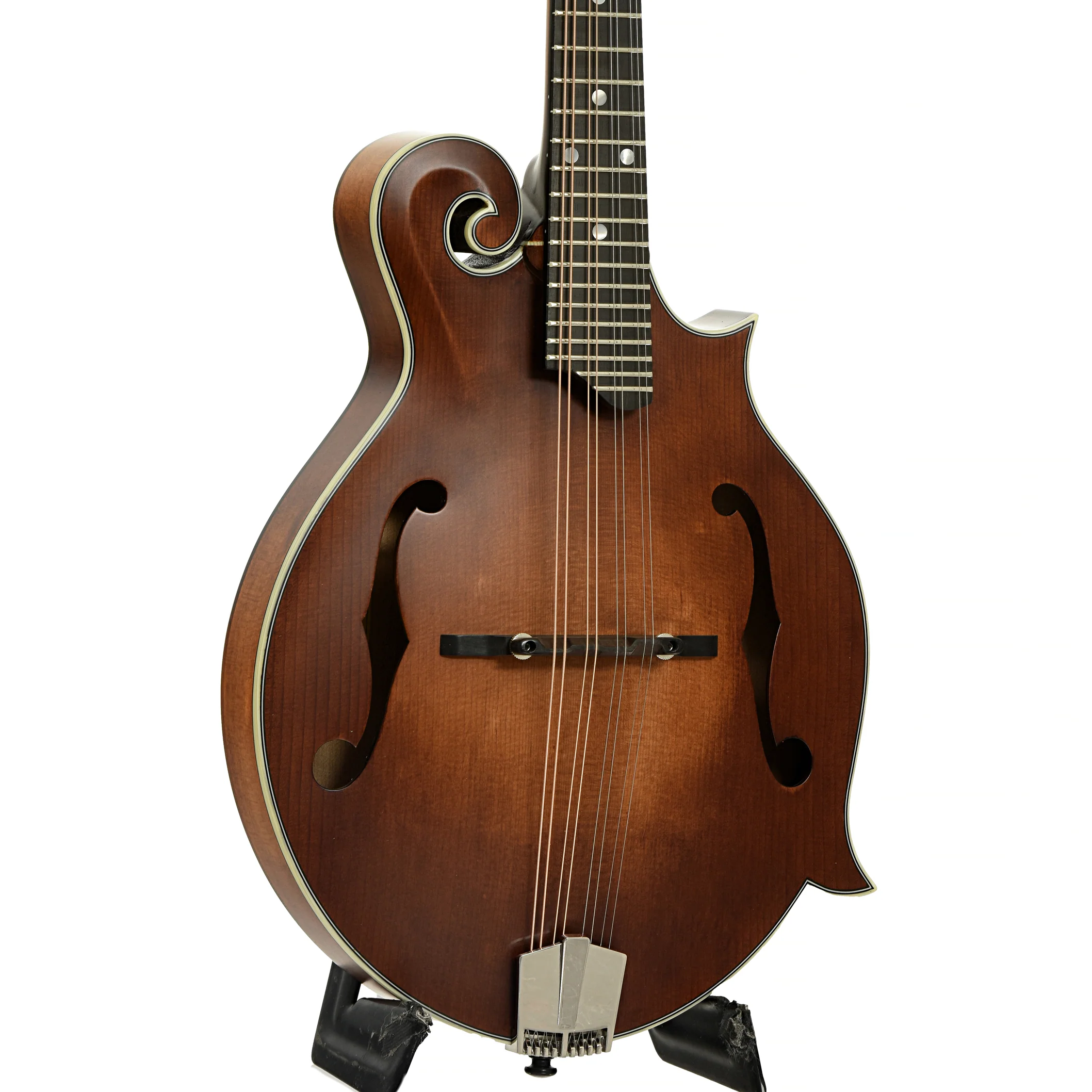 Eastman MD315 Adirondack Wide Neck Amberburst Mandolin & Case - Image 4