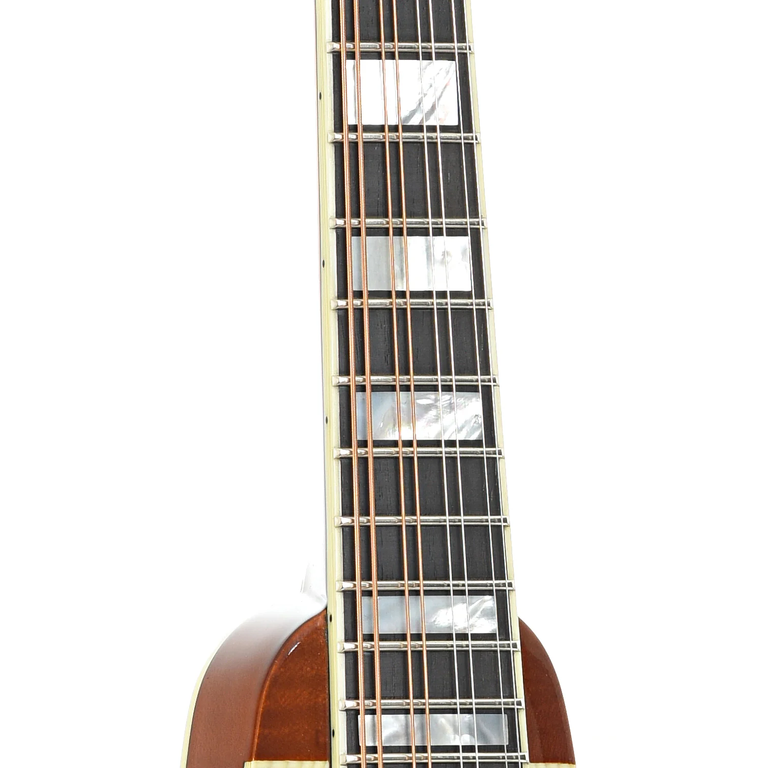 Eastman MD604 Mandolin & Case, Gold Burst - Image 7