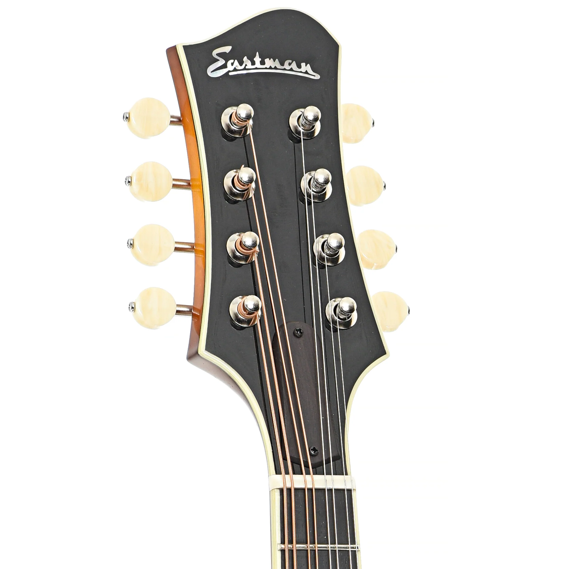 Eastman MD604 Mandolin & Case, Gold Burst - Image 8