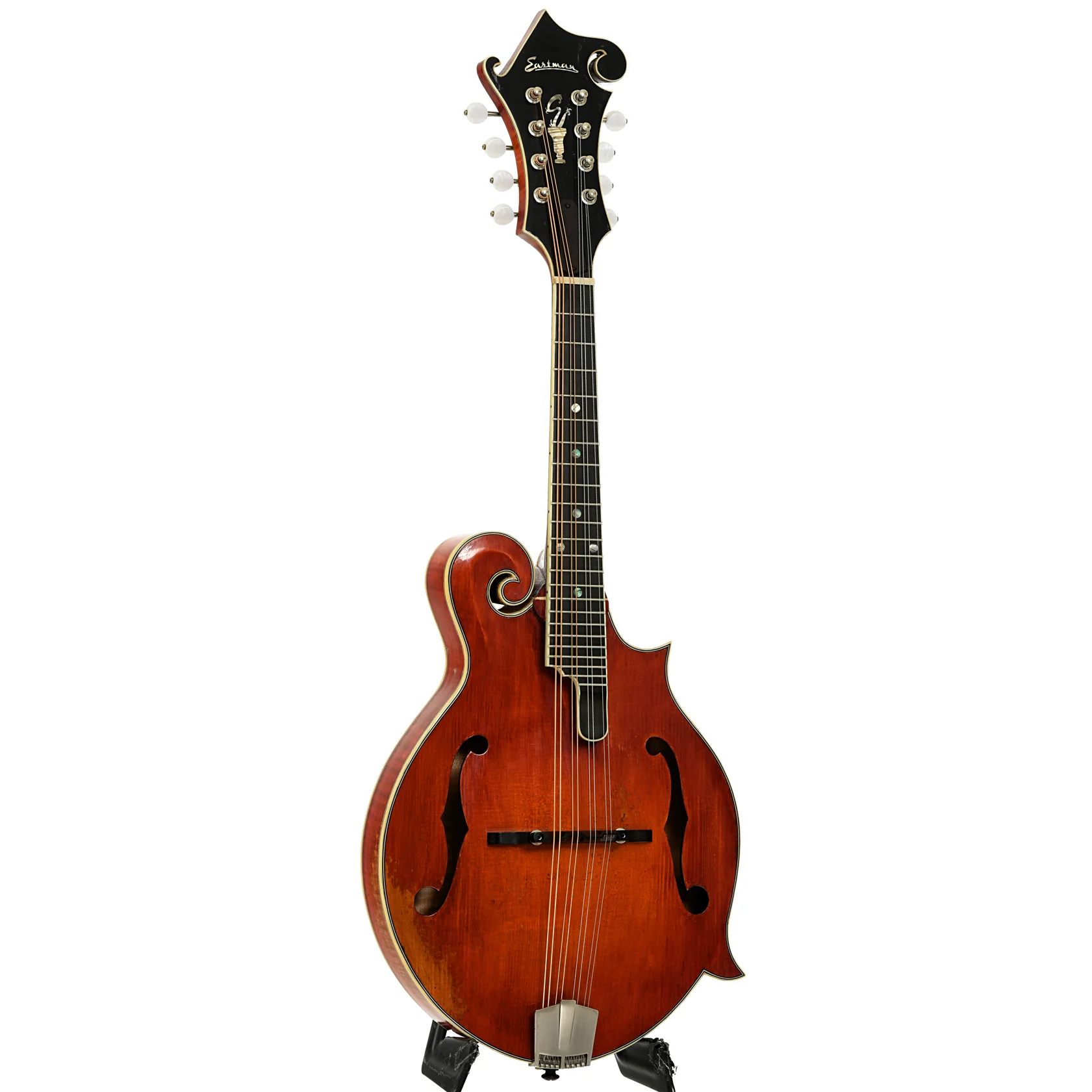 Eastman MD815/V Distressed F-Style Mandolin (2017) - Image 3