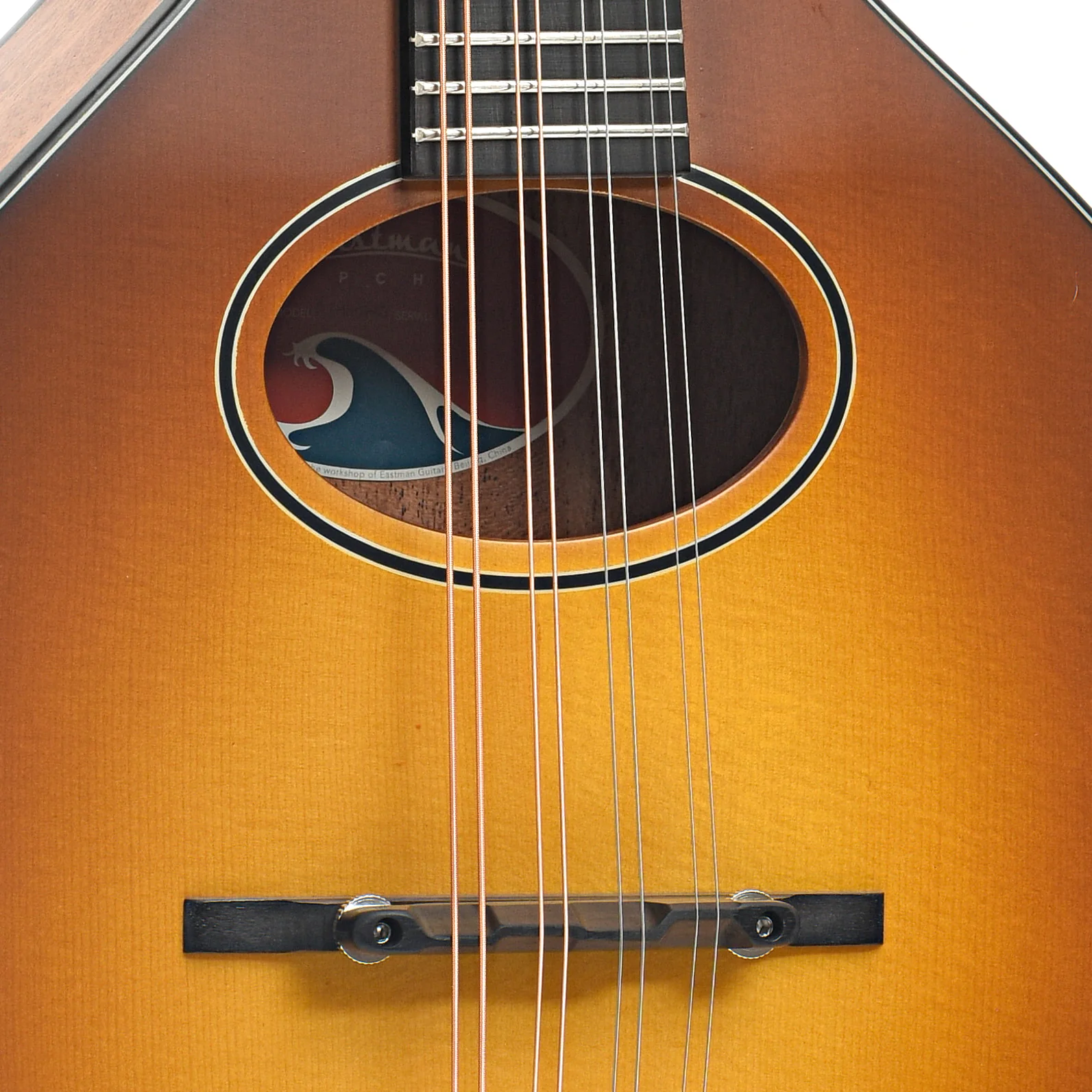 Eastman PCH-M104 Mandolin & Gigbag, Goldburst - Image 6