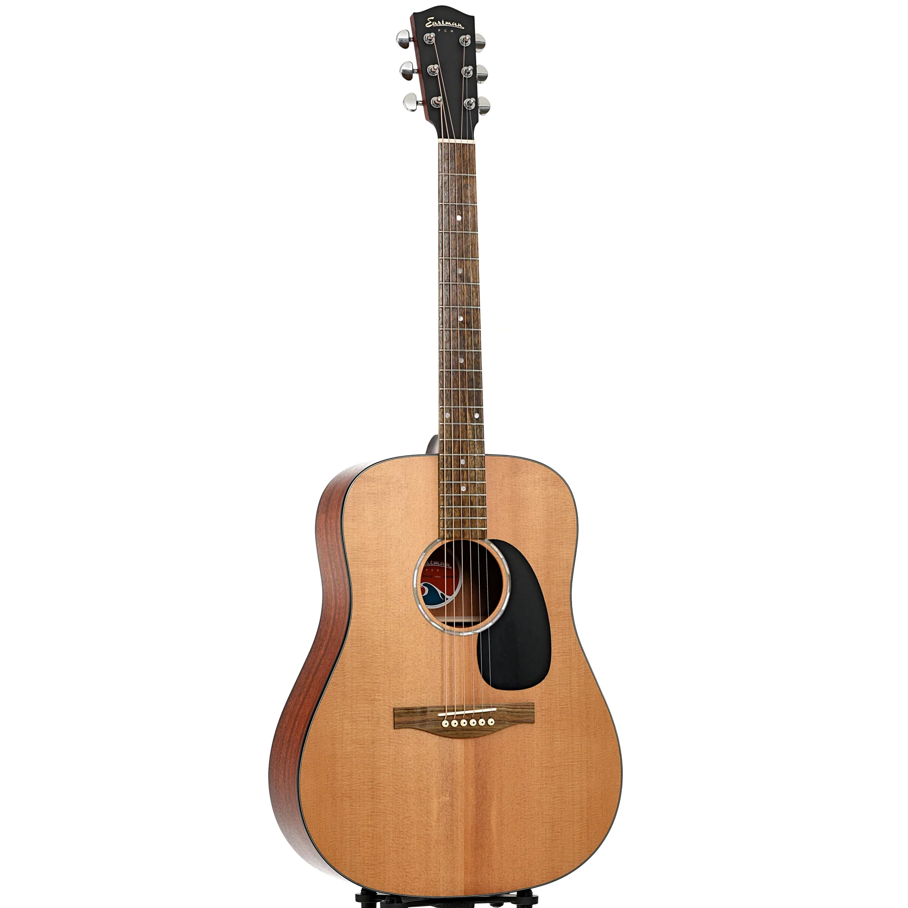 Eastman PCH1-D "Pacific Coast Highway" Acoustic Guitar & Gigbag, Natural Finish - Image 3