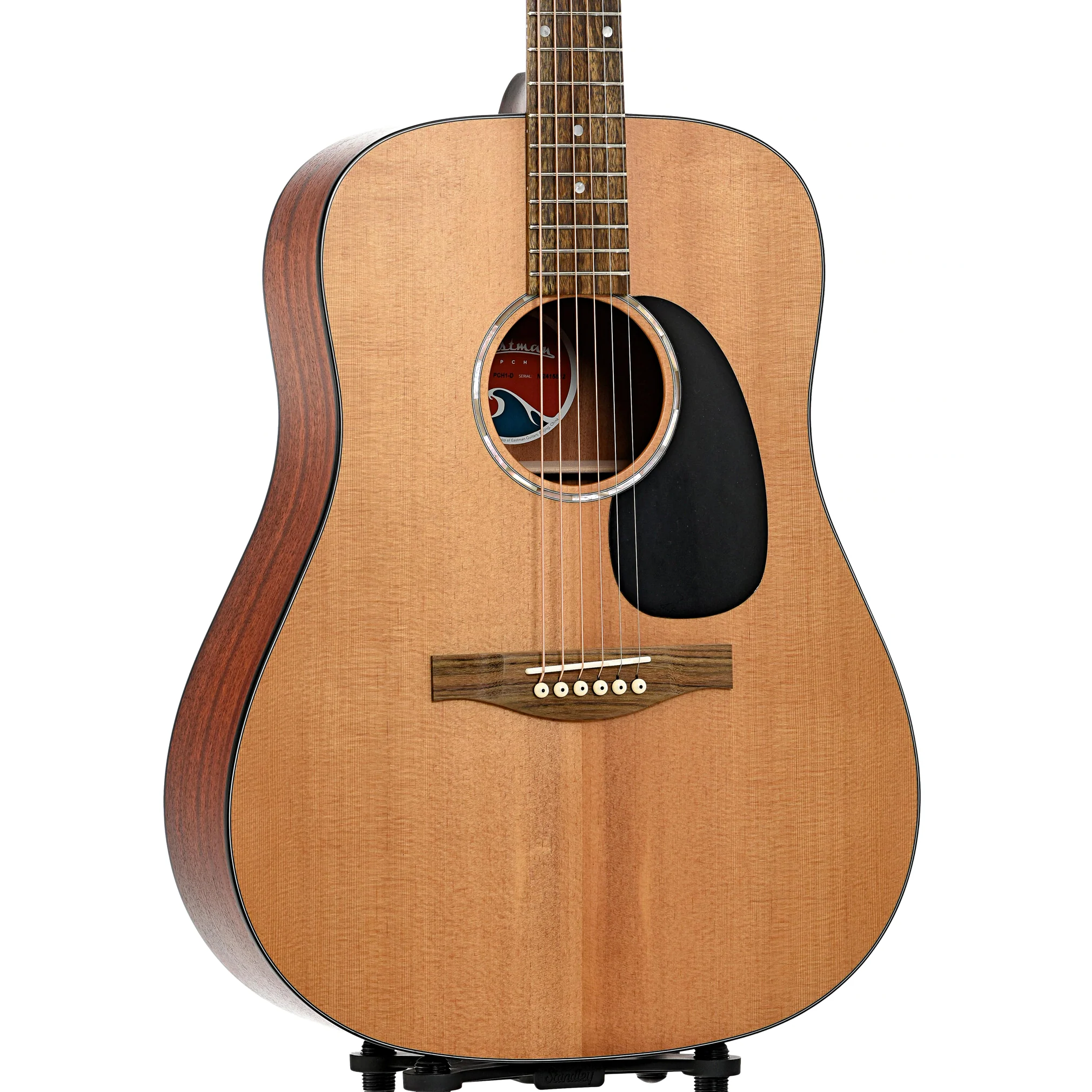 Eastman PCH1-D "Pacific Coast Highway" Acoustic Guitar & Gigbag, Natural Finish - Image 4