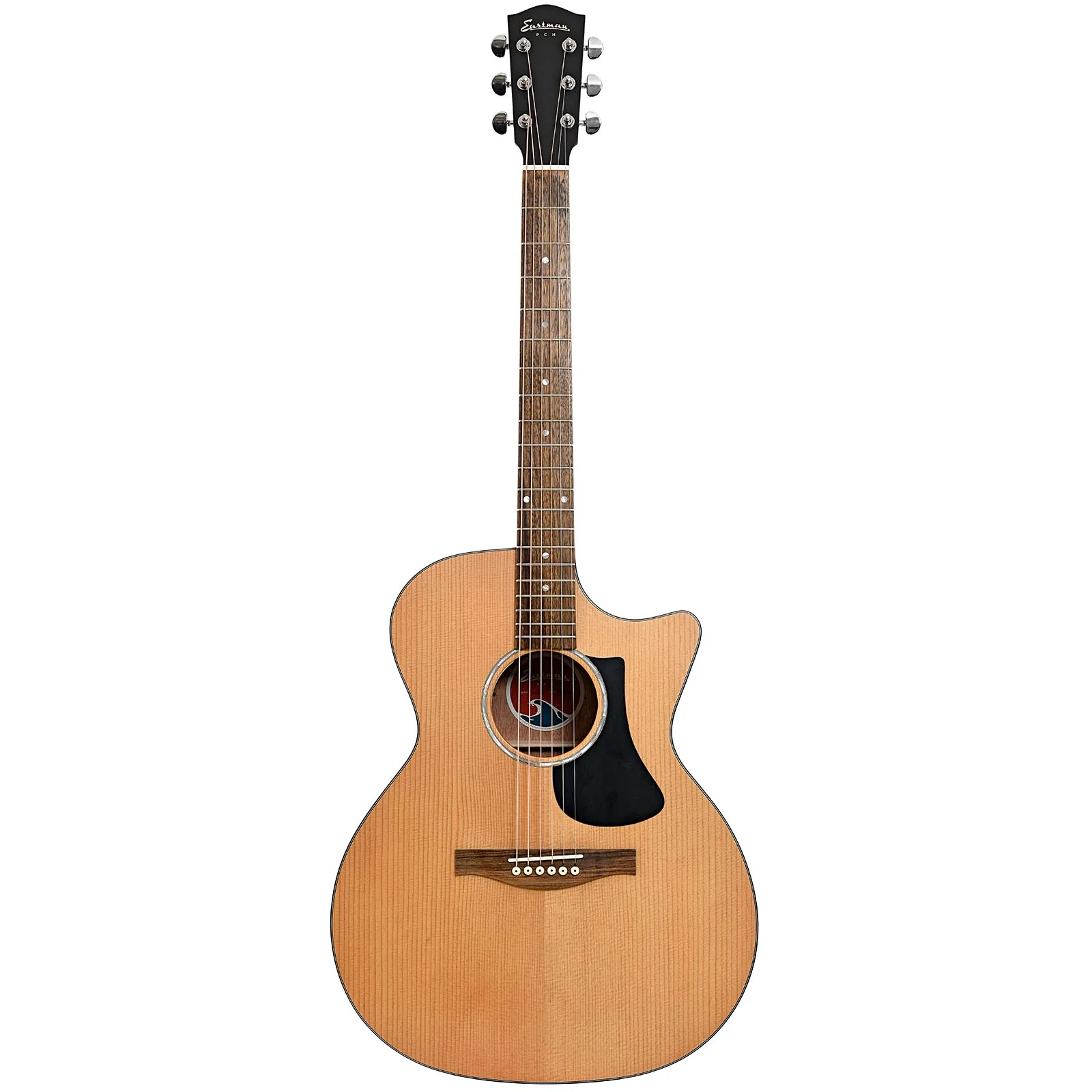 Eastman PCH1-GACE "Pacific Coast Highway" Acoustic Guitar & Gigbag, Natural Finish - Image 14