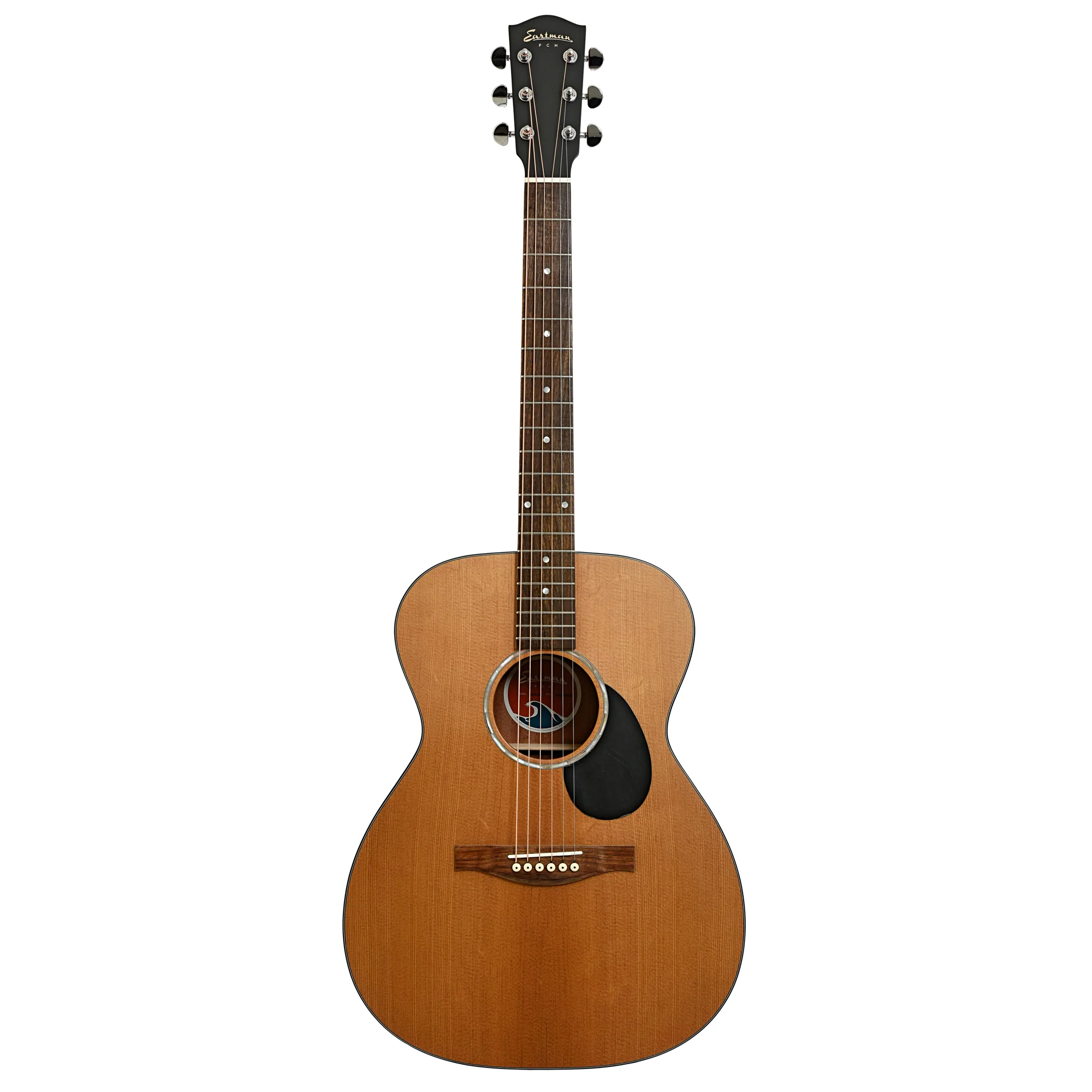 Eastman PCH1-OM "Pacific Coast Highway" Acoustic Guitar & Gigbag, Natural Finish - Image 13