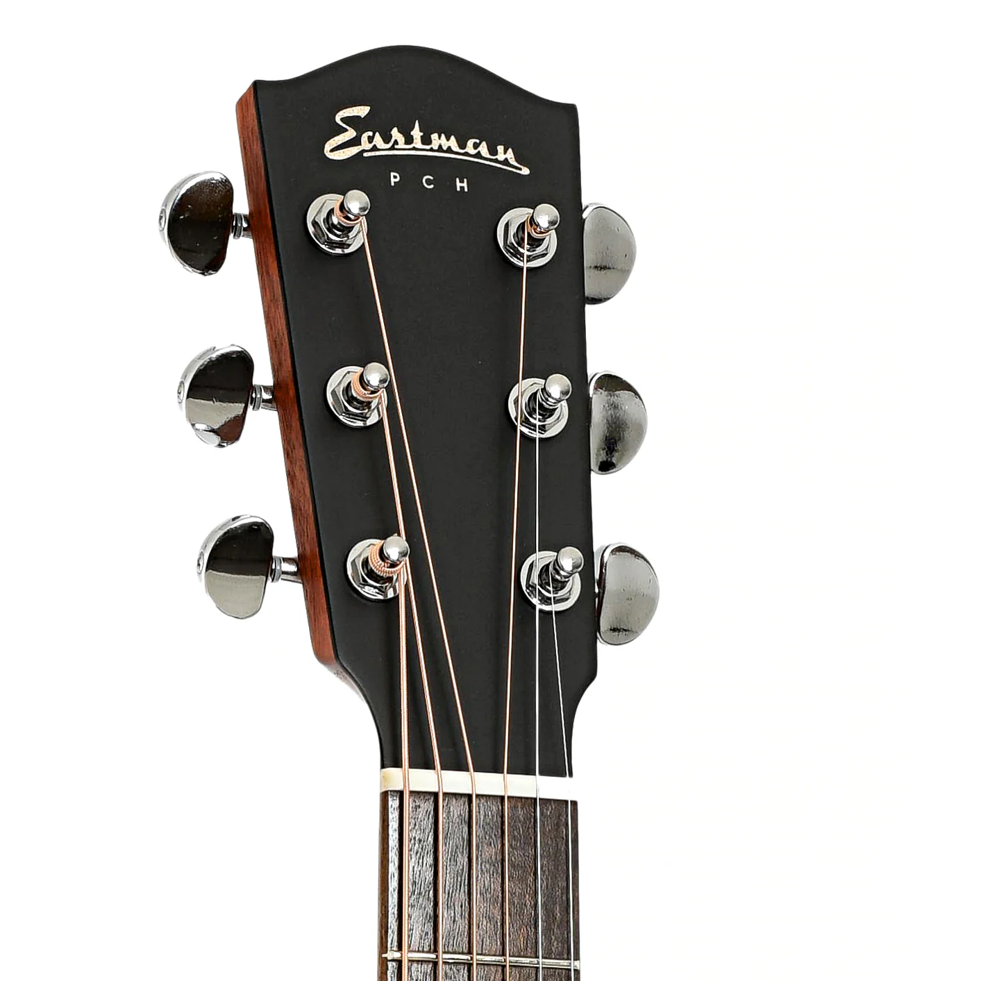 Eastman PCH1-OM "Pacific Coast Highway" Acoustic Guitar & Gigbag, Natural Finish - Image 8