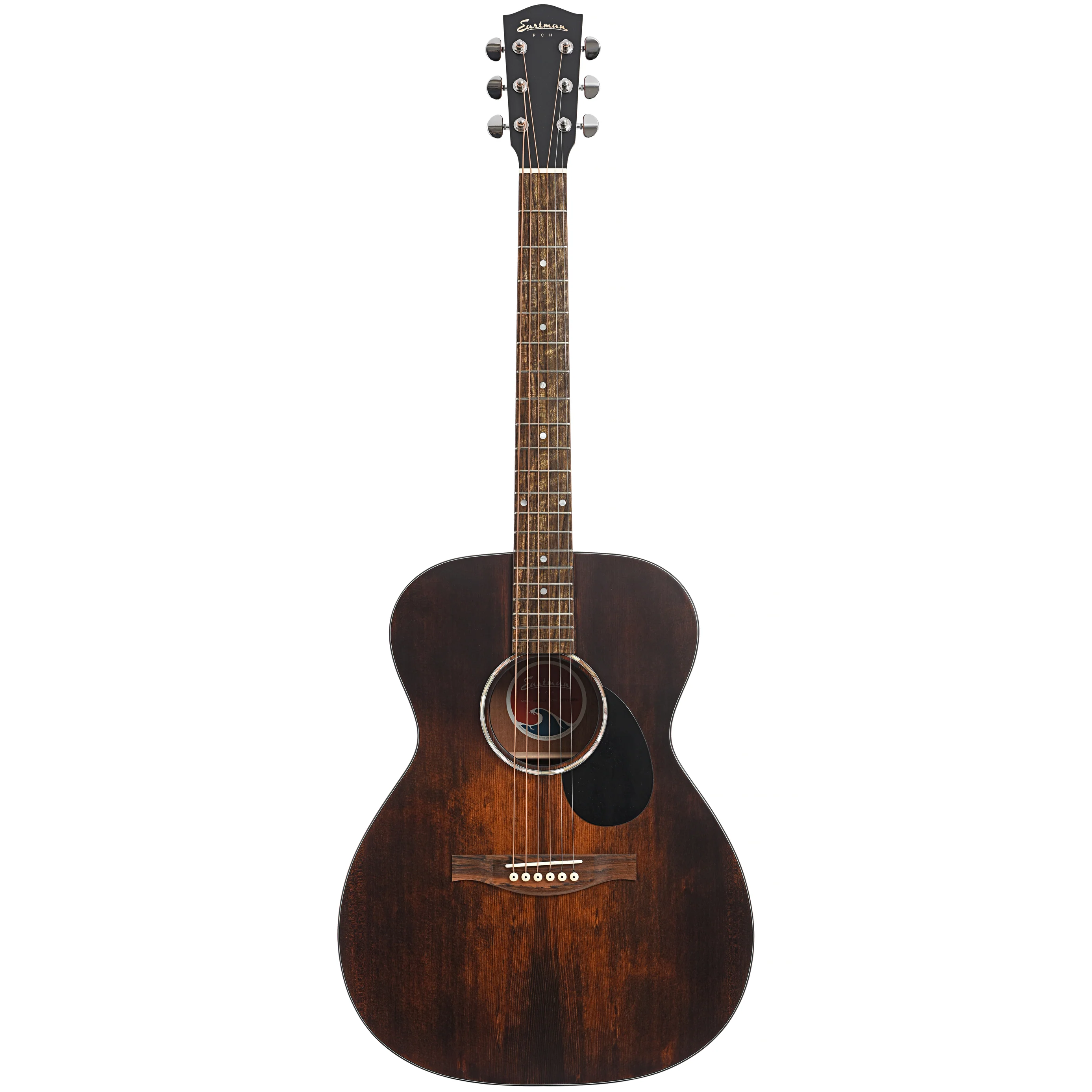 Eastman PCH1-OM "Pacific Coast Highway" Acoustic Guitar & Gigbag, Classic Stained Finish - Image 14