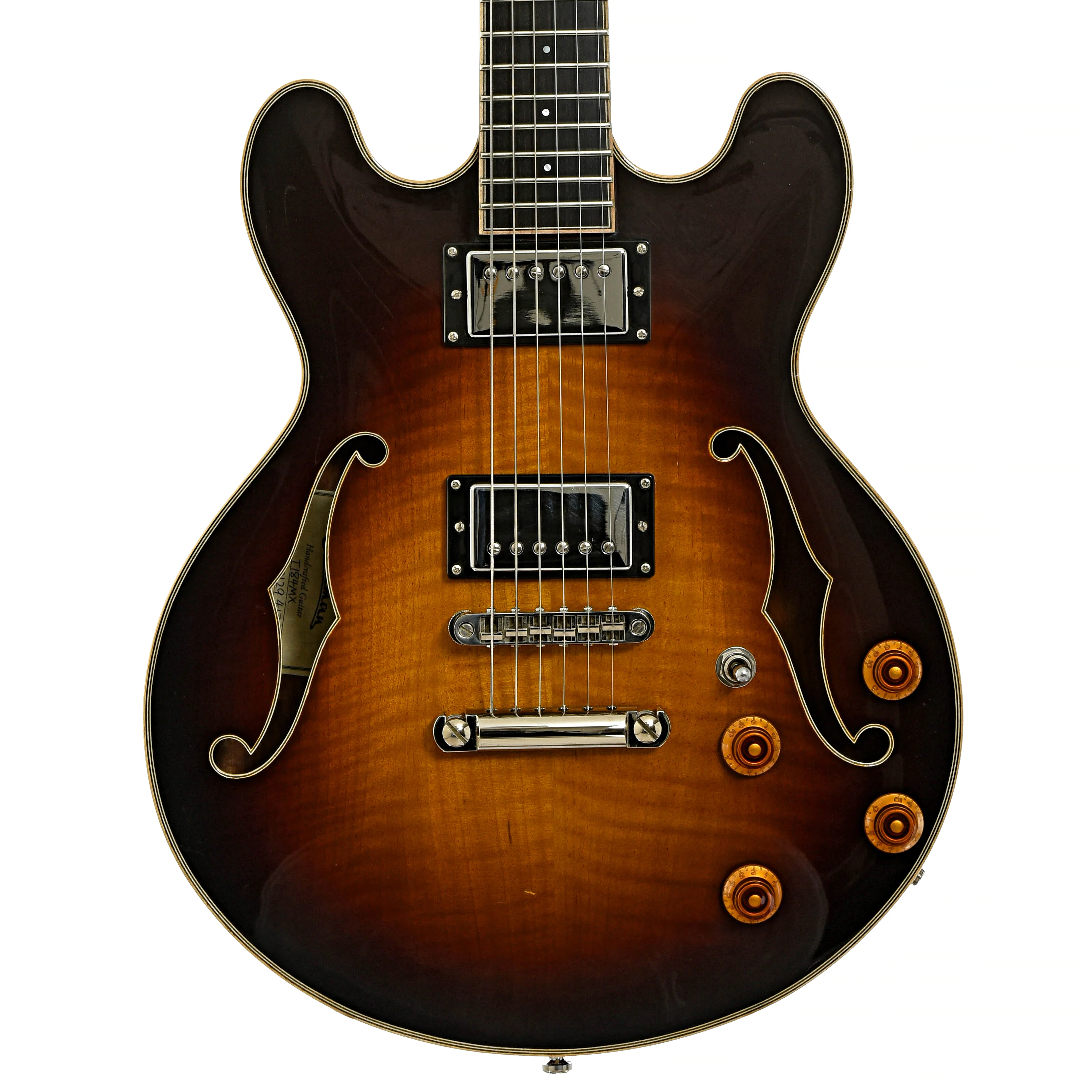 Eastman T184MX Semi-Hollowbody Electric Guitar (2015) - Image 3