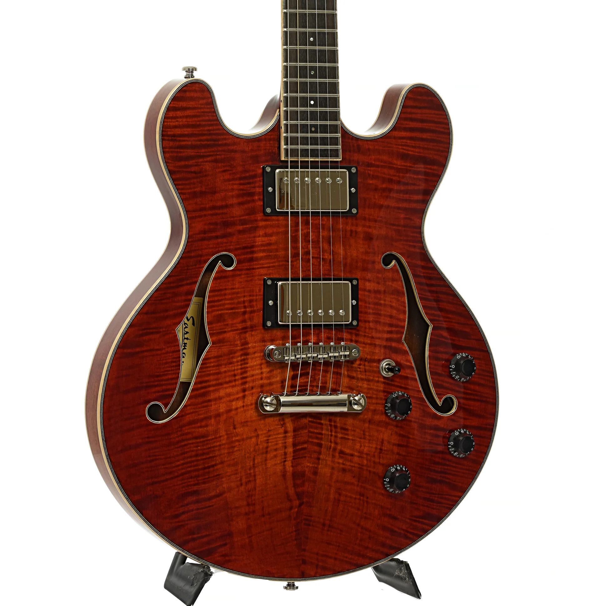 Eastman T185MX Hollowbody Electric Guitar (2019) - Image 3