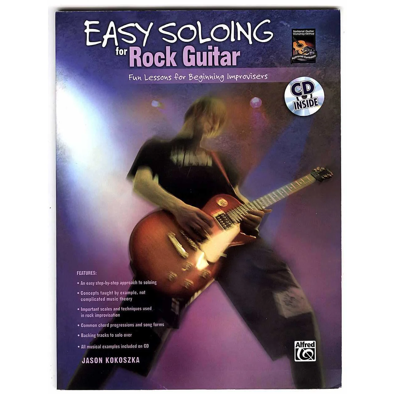 Easy Soloing for Rock Guitar: Fun Lessons for Beginning Improvisers by Jason Kokoszka (Book/CD) - Image 2
