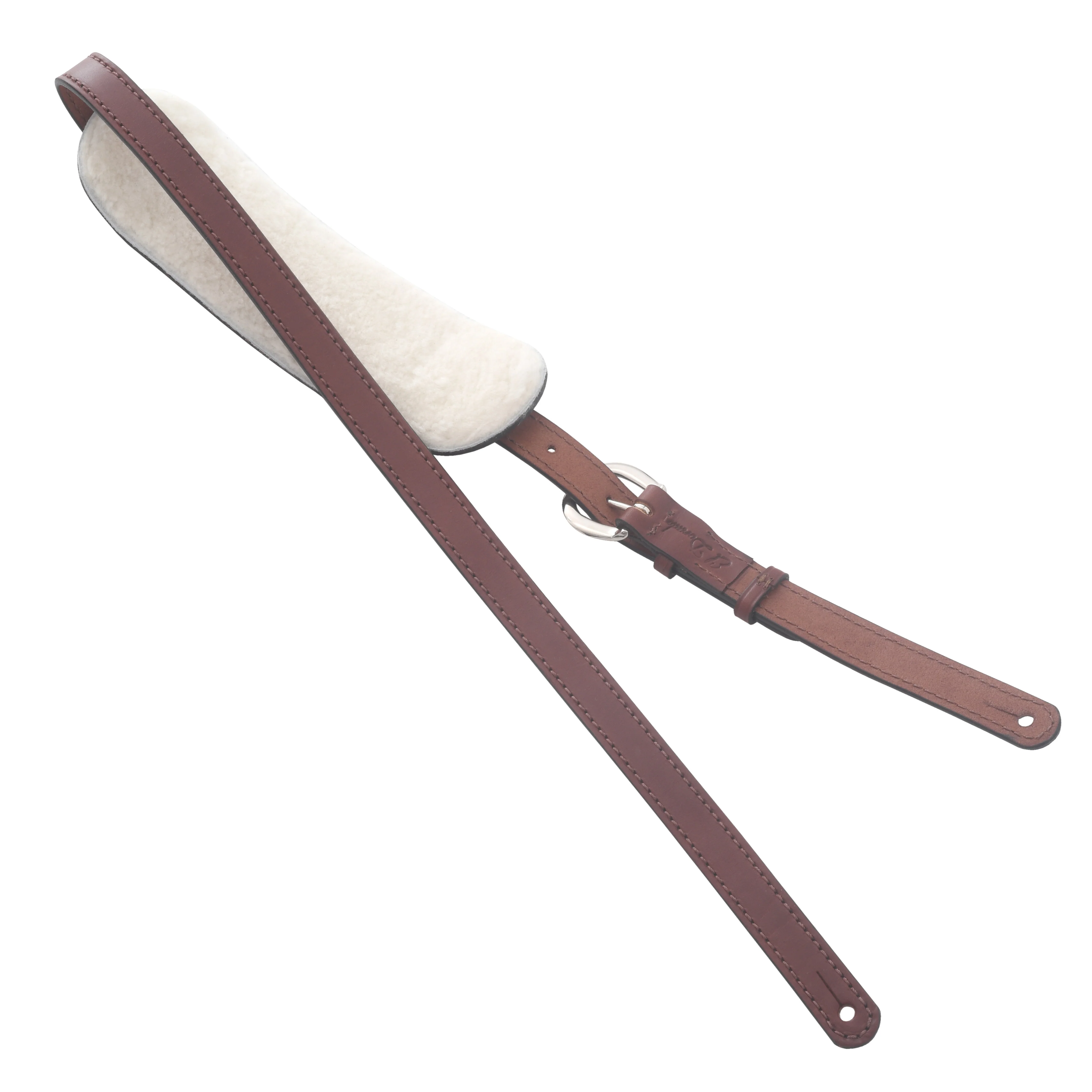 El Dorado Leather Guitar Strap, Brown - Image 2