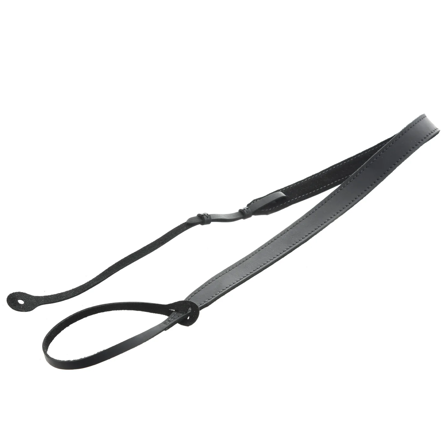 El Dorado Leather Mandolin Strap, Black - Image 2