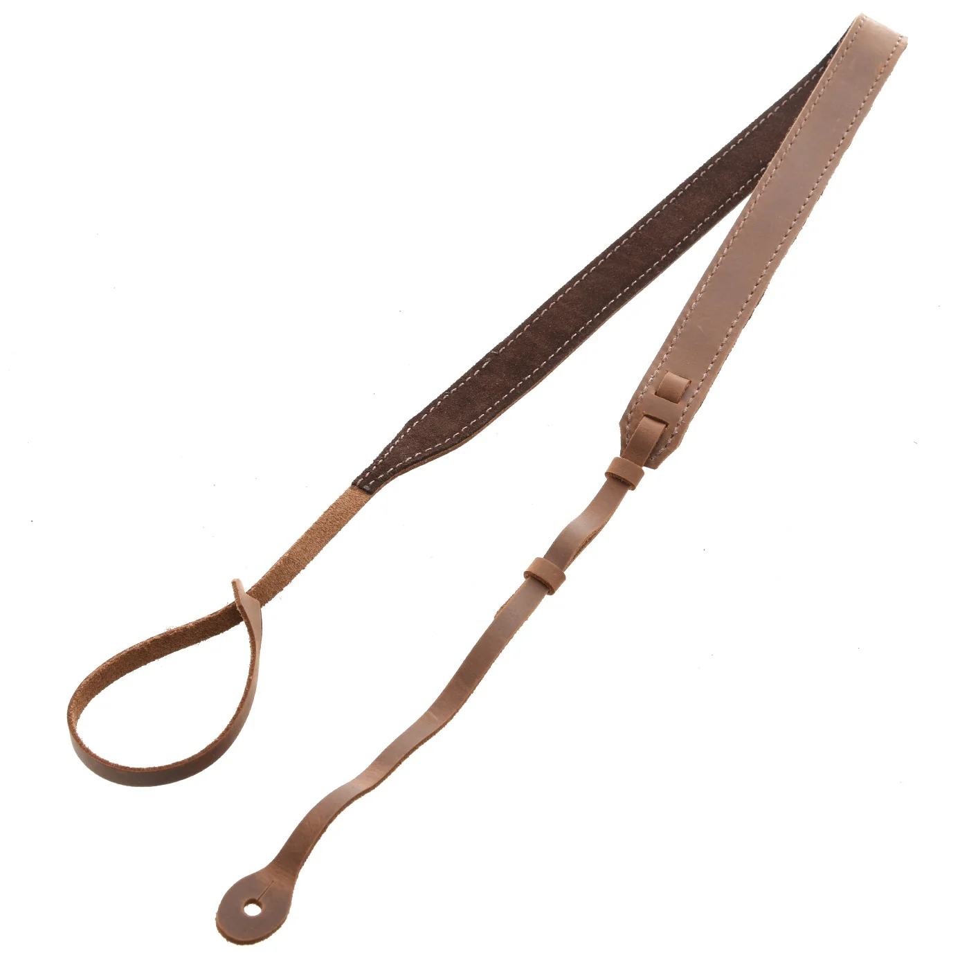 El Dorado Leather Mandolin Strap, Brown - Image 2