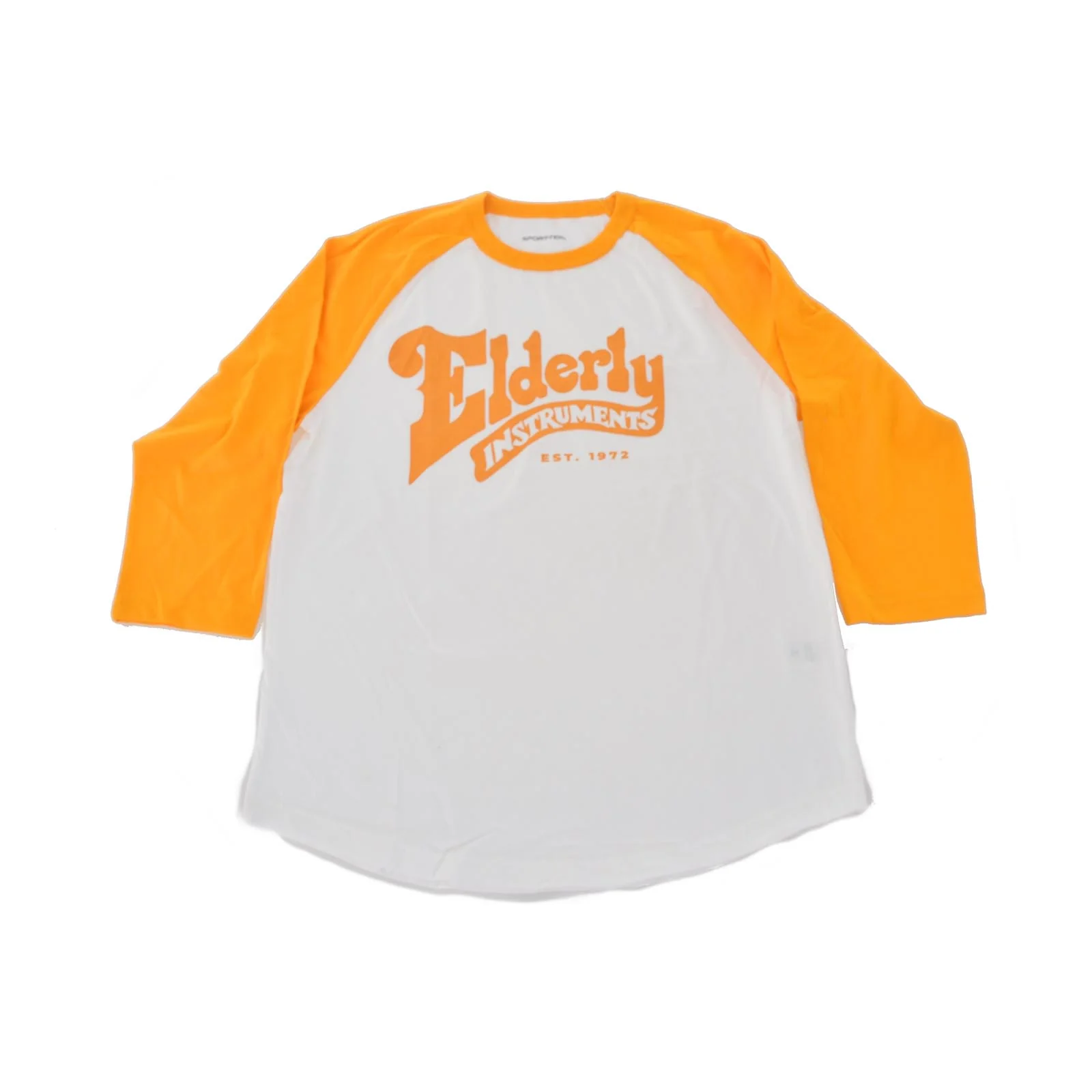 Elderly Instruments Baseball T-Shirt, Yellow (Various Sizes) - Image 3