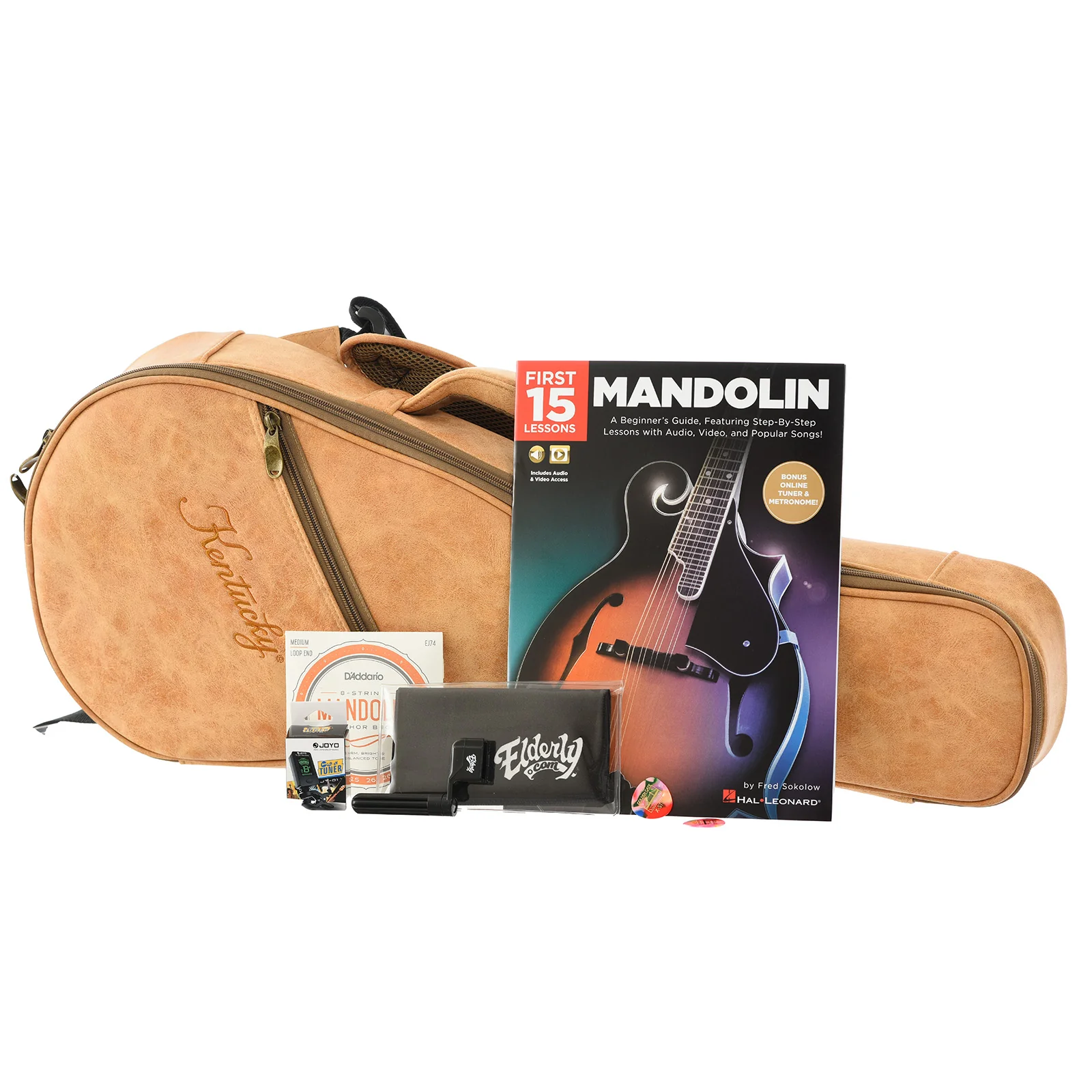 Kentucky KM-150 A-Style Mandolin Starter Pack by Elderly Instruments - Image 15