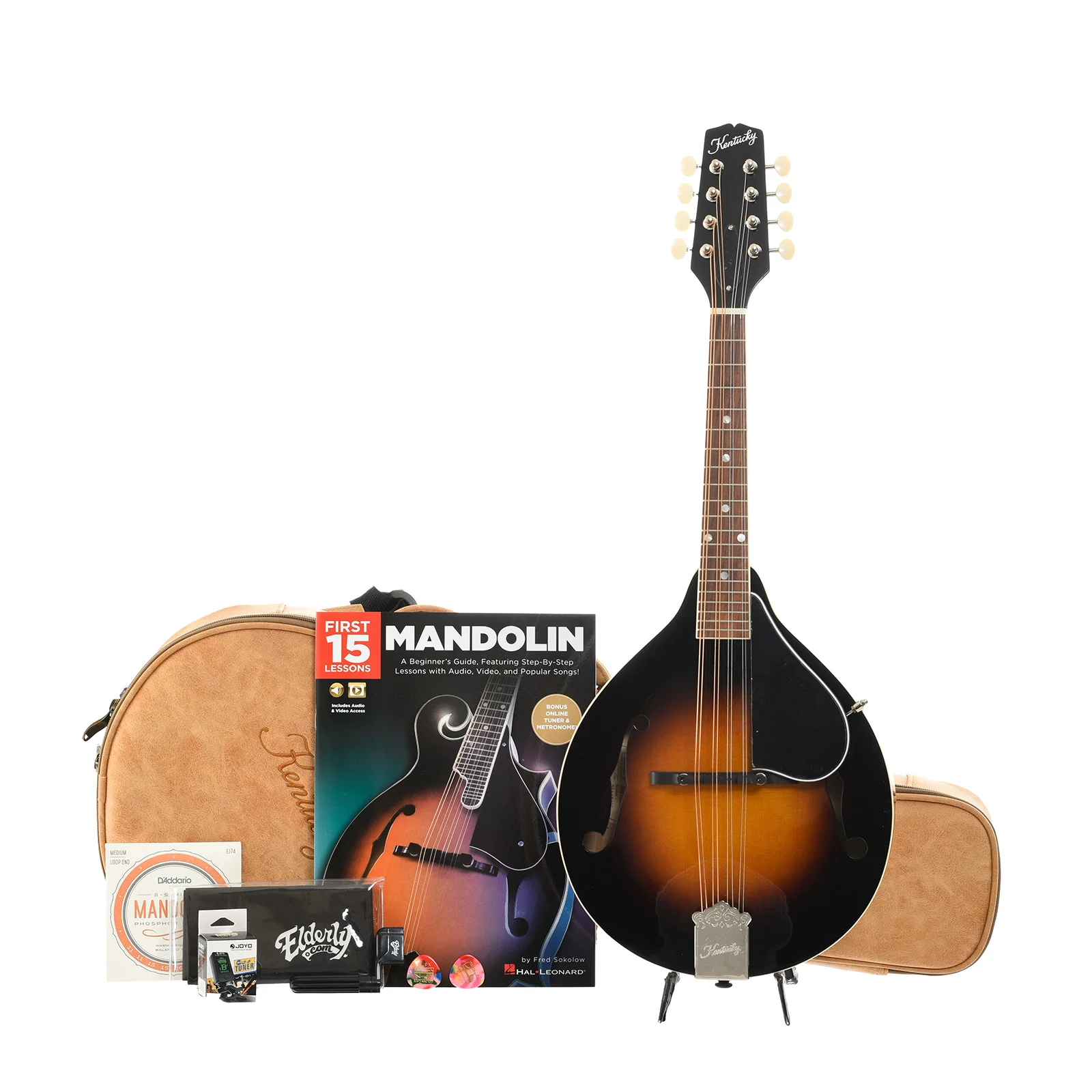 Kentucky KM-150 A-Style Mandolin Starter Pack by Elderly Instruments - Image 2