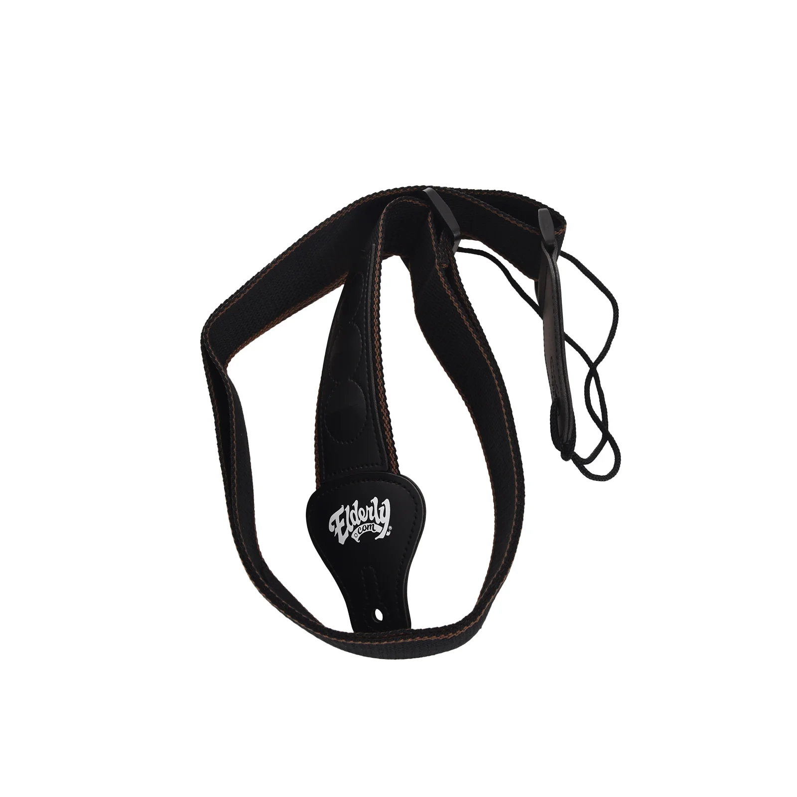 Elderly Instruments Guitar Strap, Black - Image 3