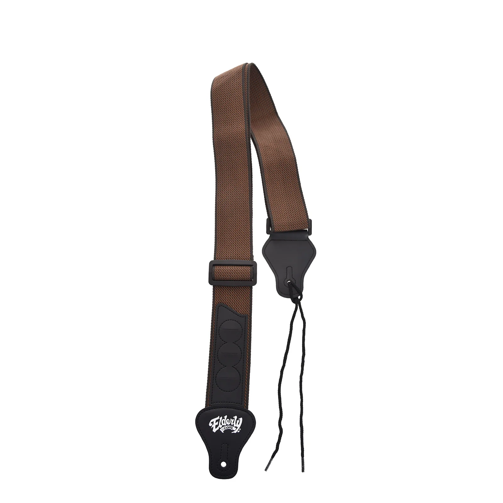 Elderly Instruments Guitar Strap, Brown - Image 2