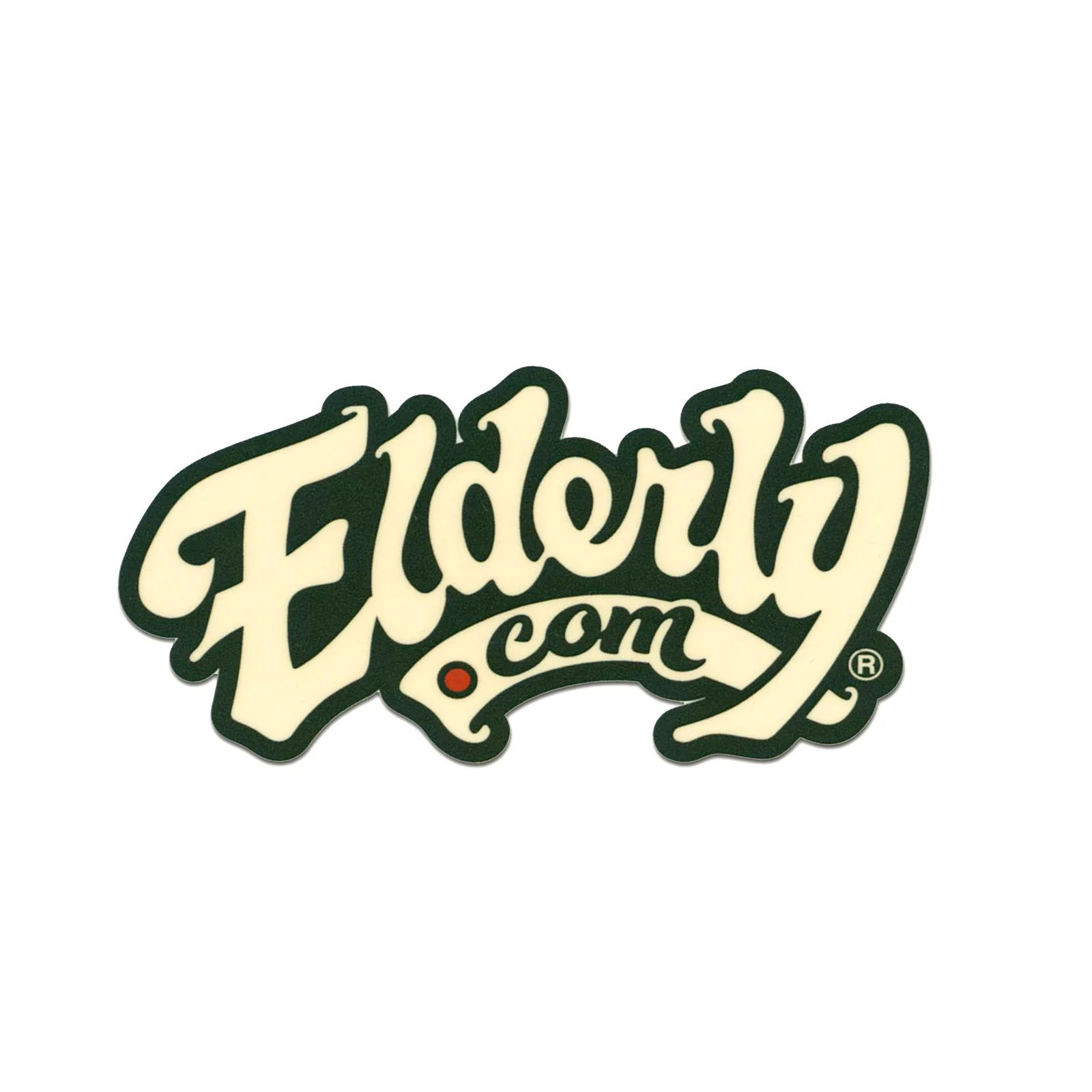 Elderly Instruments Script Sticker - Image 2