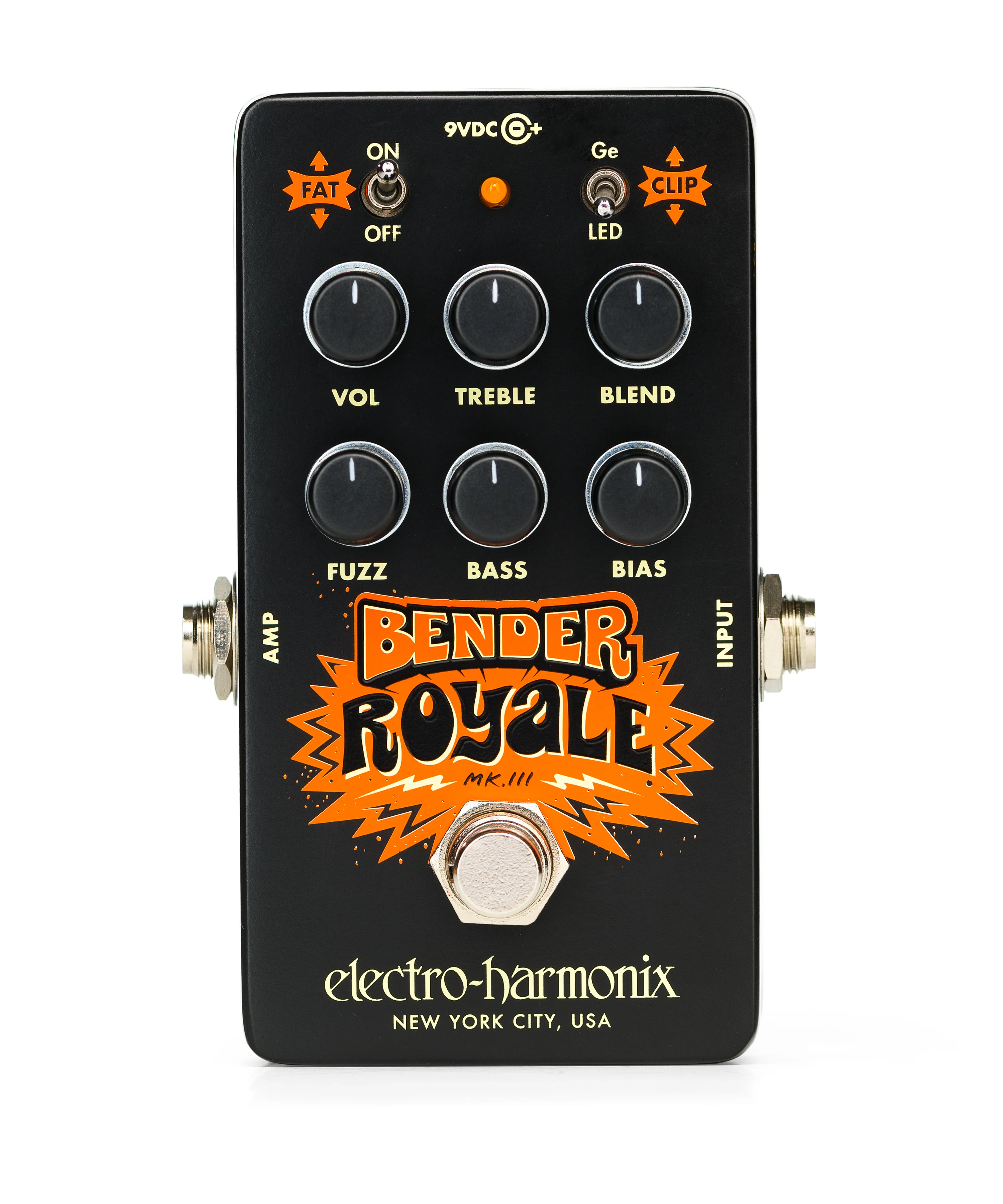 Electro Harmonix Bender Royale Mk. III Fuzz Effect Pedal - Image 2
