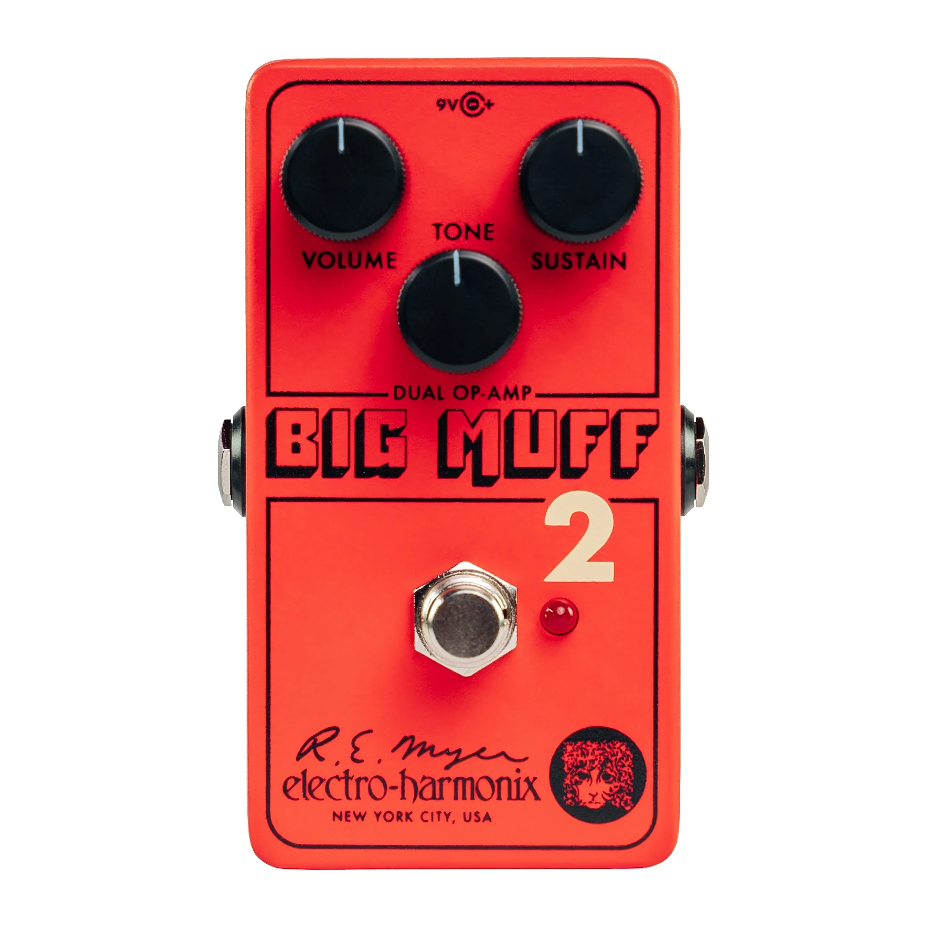 Electro Harmonix Big Muff 2 Dual Op-Amp Fuzz Effect Pedal - Image 2