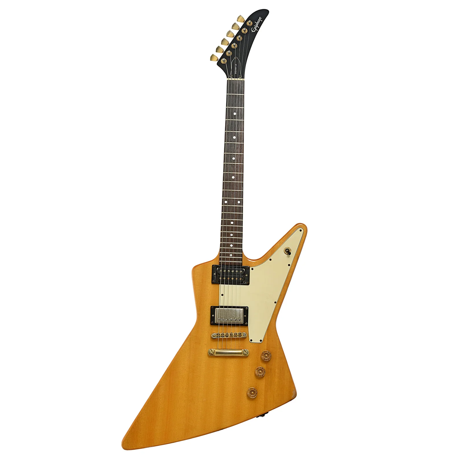 Epiphone '58 Korina Explorer Electric Guitar (1997) - Image 14