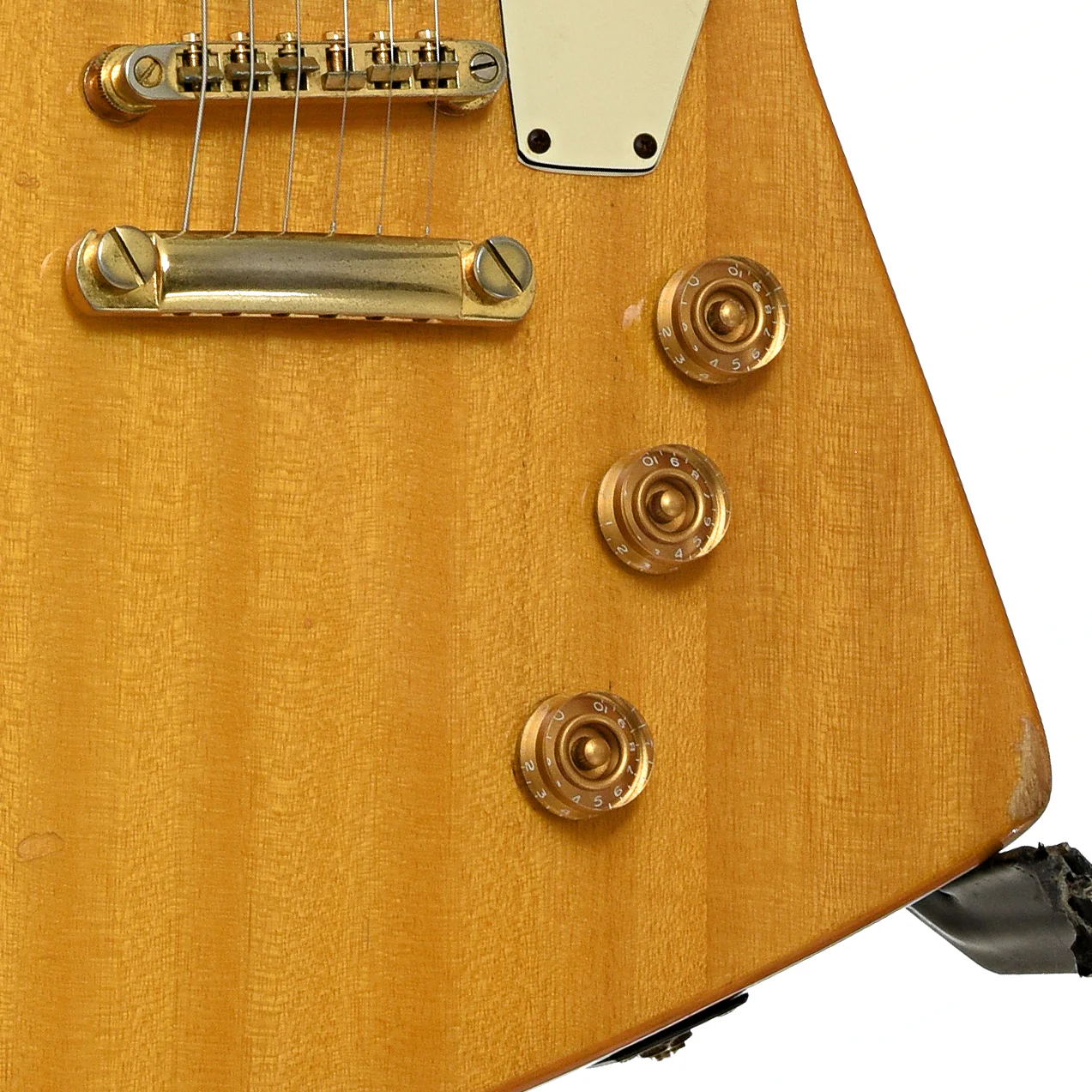 Epiphone '58 Korina Explorer Electric Guitar (1997) - Image 5