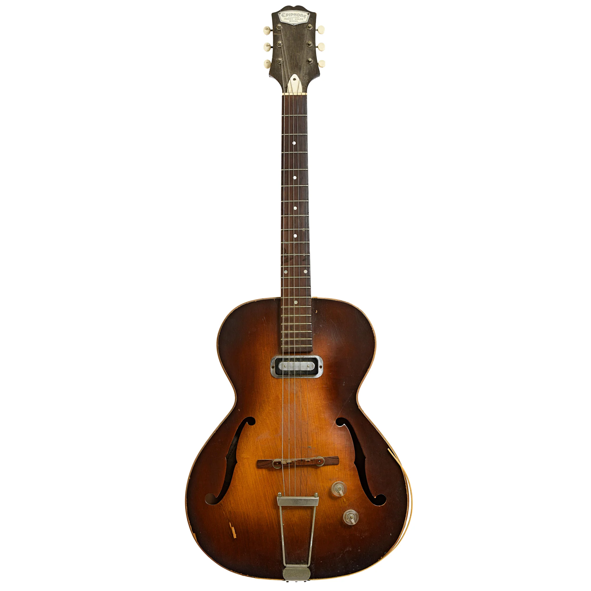 Epiphone E-721 Harry Volpe Hollowbody Electric Guitar (1957) - Image 13