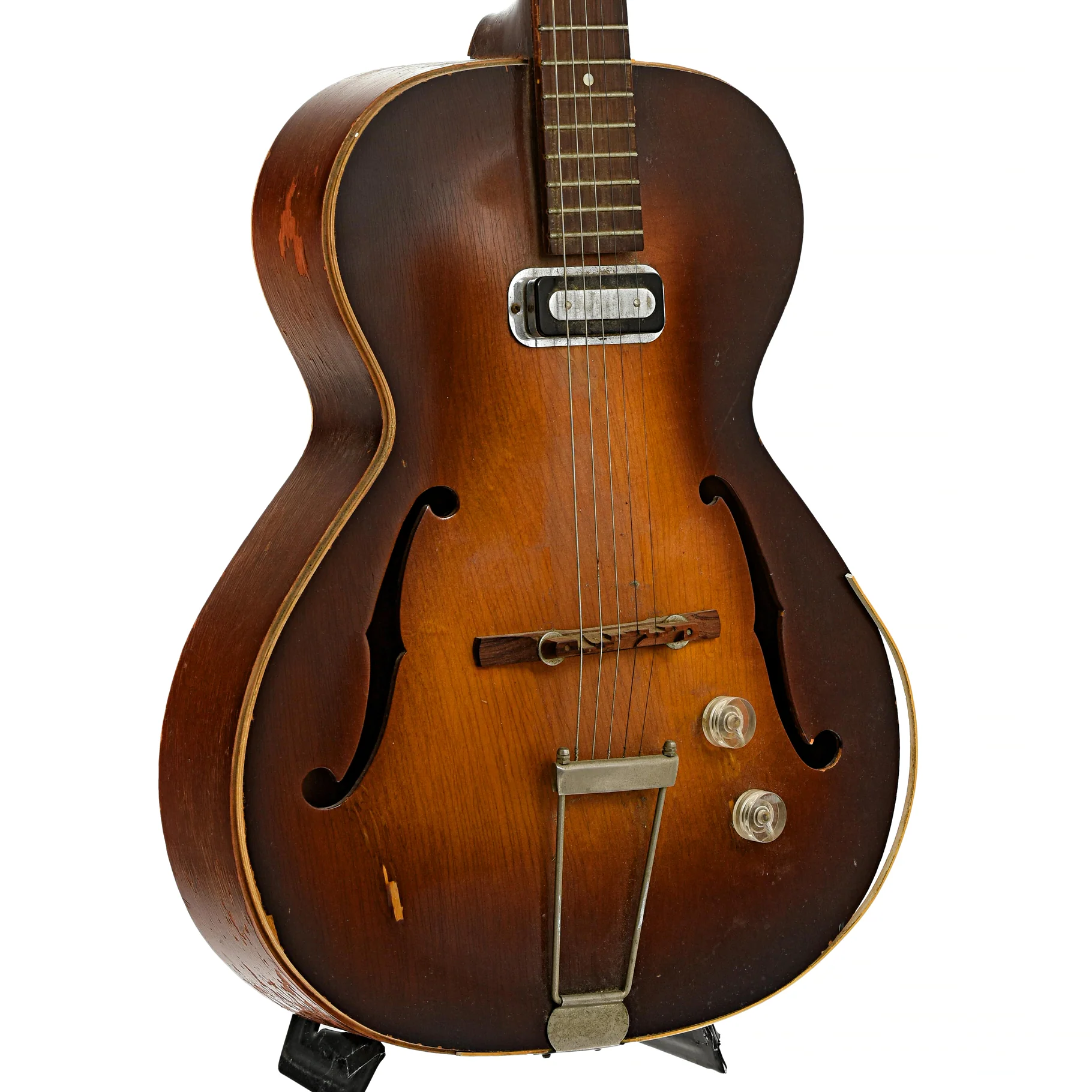 Epiphone E-721 Harry Volpe Hollowbody Electric Guitar (1957) - Image 4