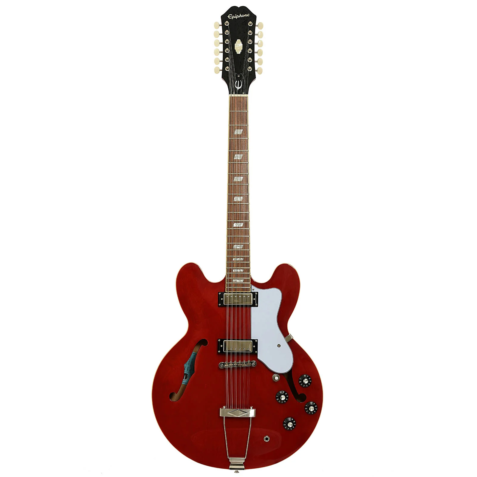 Epiphone E360-12  Riviera-12 Hollowbody Electric Guitar (2019) - Image 13