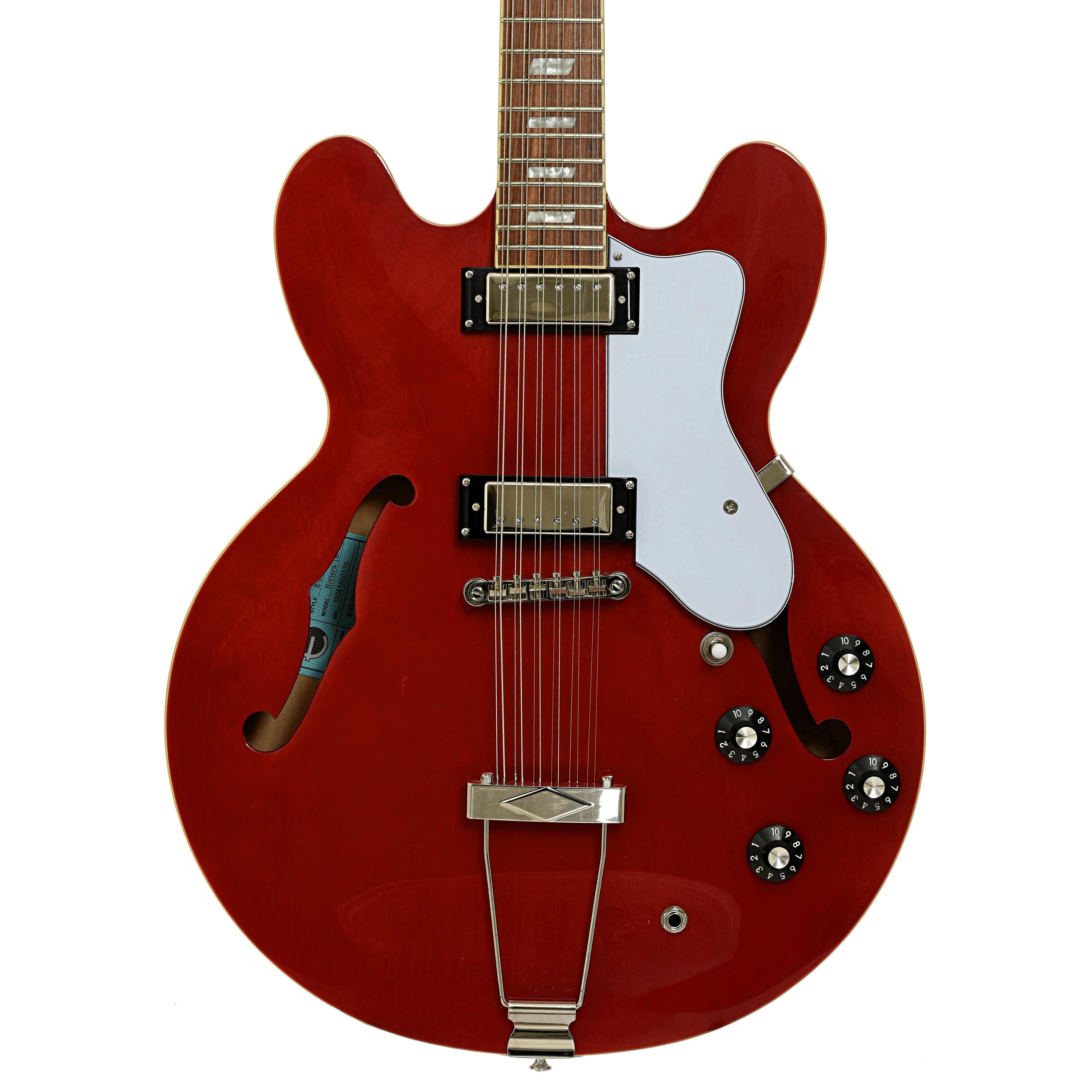 Epiphone E360-12  Riviera-12 Hollowbody Electric Guitar (2019) - Image 2