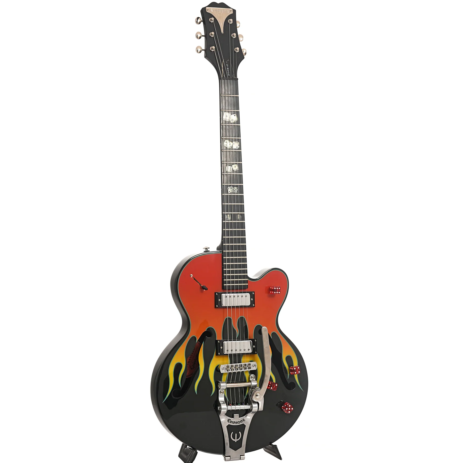 Epiphone Flamekat Semi-Hollowbody Electric Guitar (2000) - Image 3