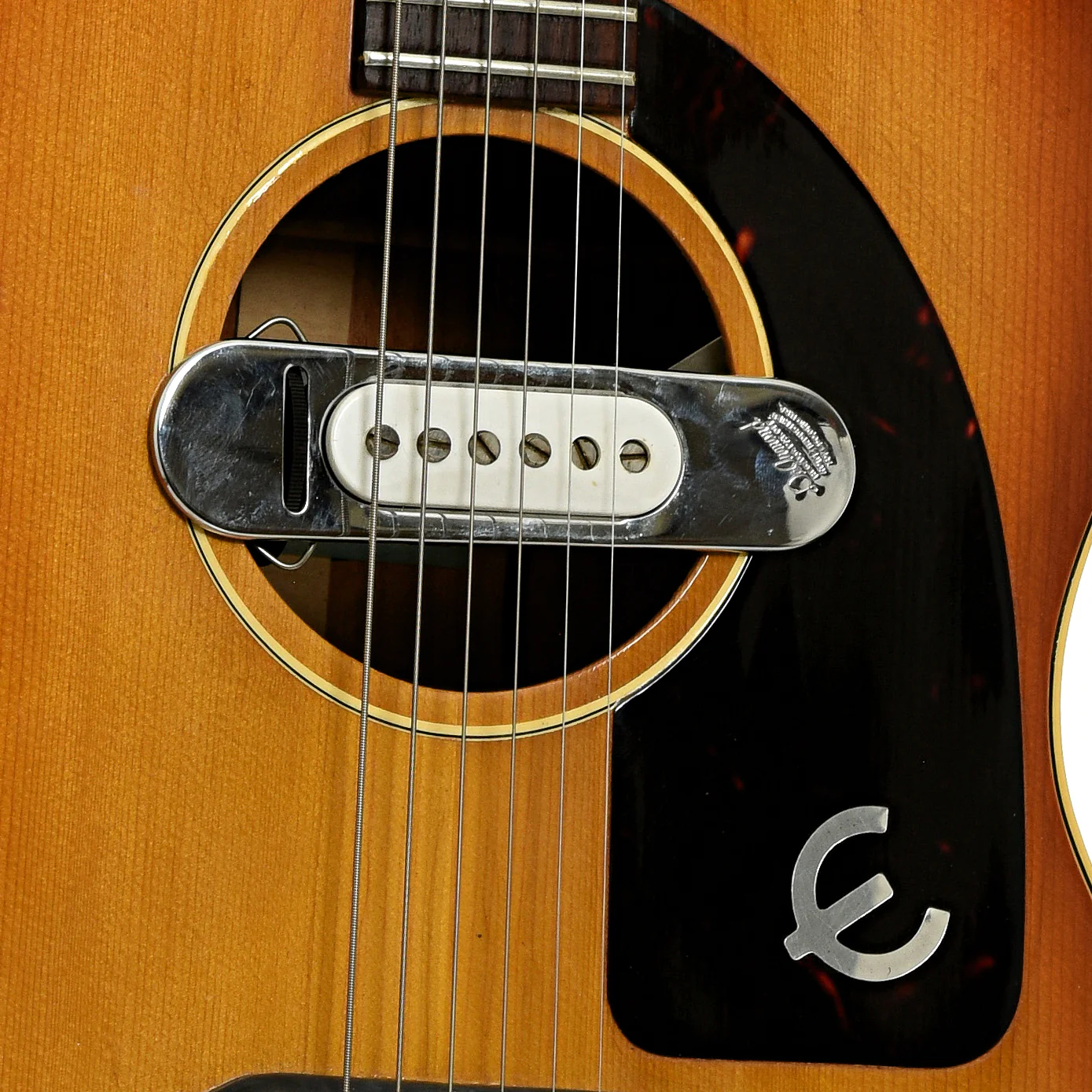 Epiphone FT-45 Cortez Acoustic Guitar (1965) - Image 6