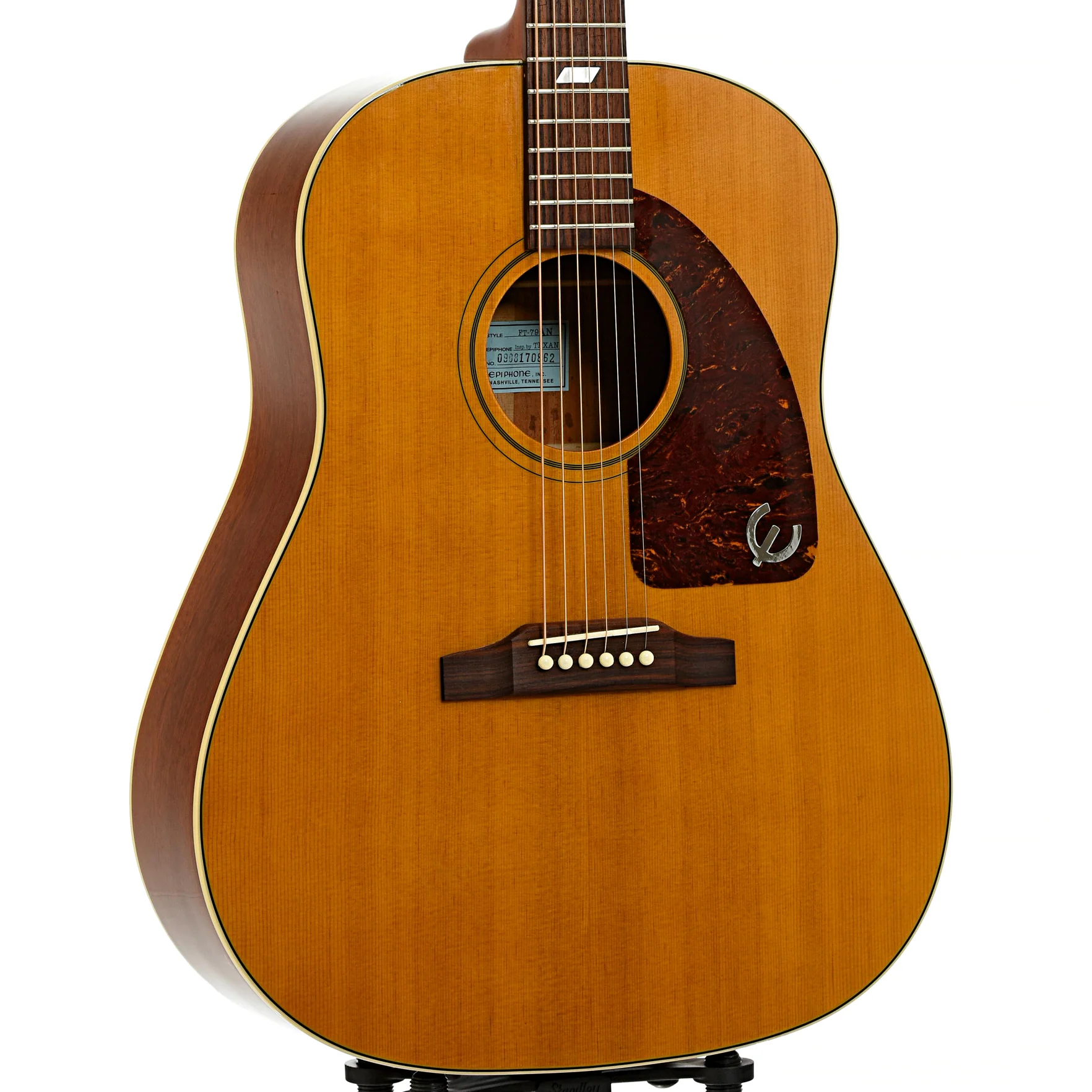 Epiphone FT-79 AN Inspired by Texan Acoustic Guitar (2009) - Image 4