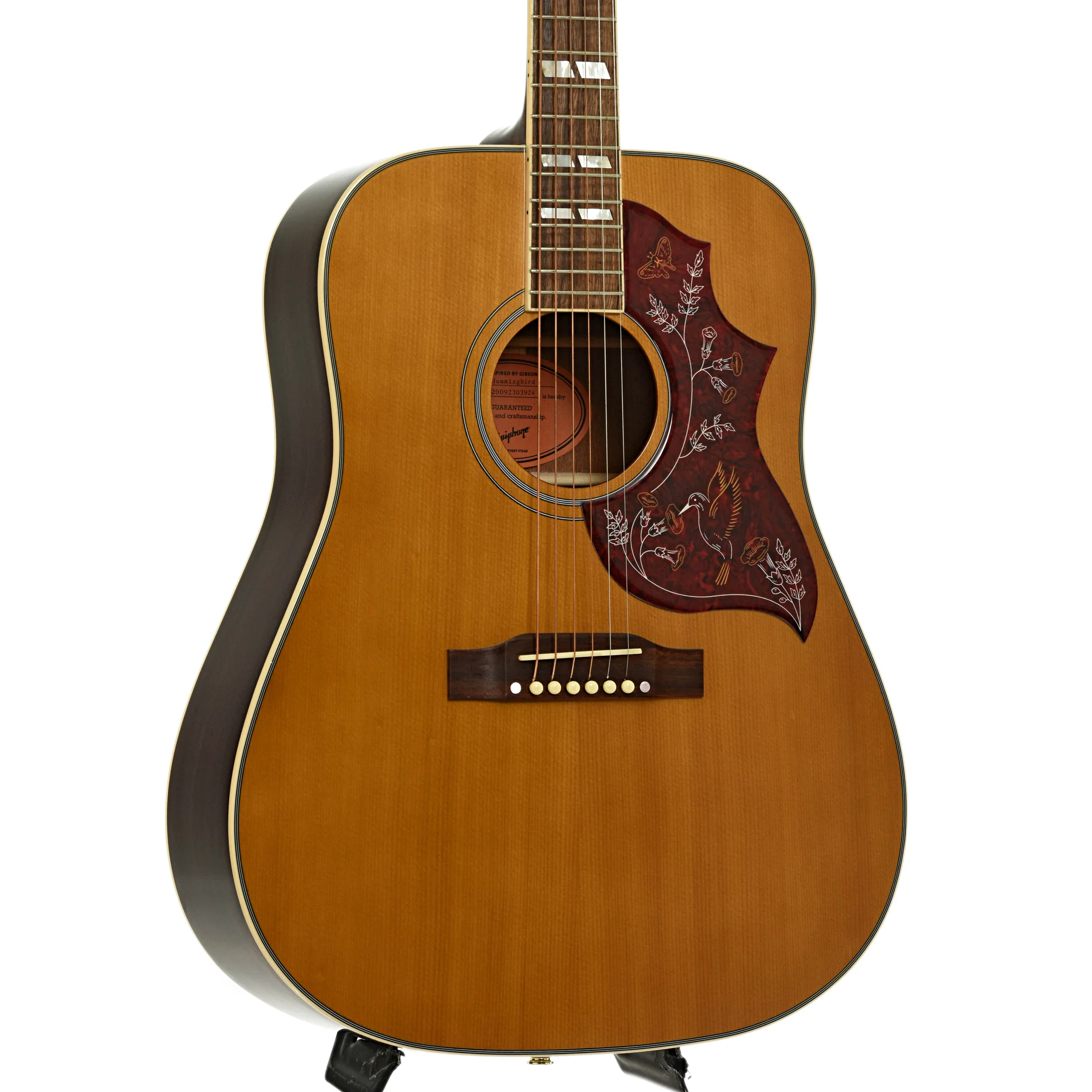 Epiphone Hummingbird Acoustic Guitar (2020) - Image 4