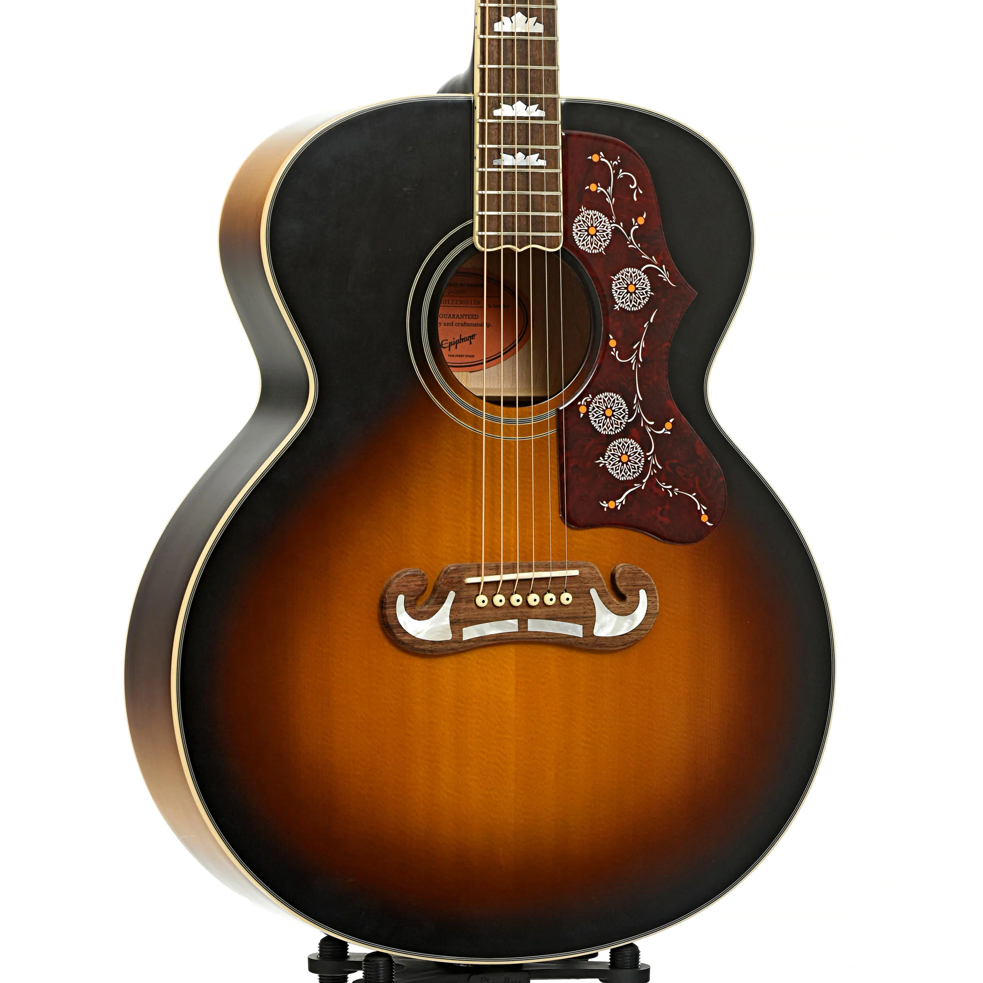 Epiphone Inspired by Gibson J-200 Acoustic Guitar (2020) - Image 4