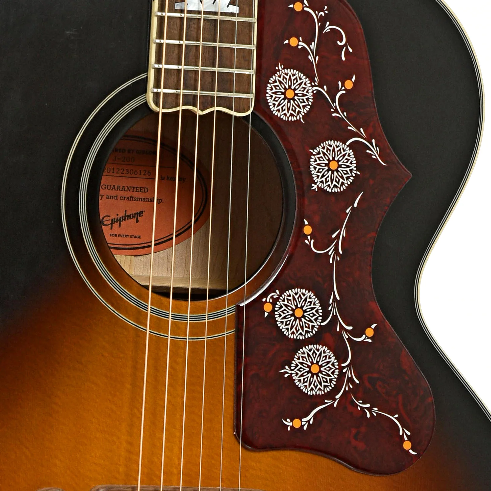 Epiphone Inspired by Gibson J-200 Acoustic Guitar (2020) - Image 6