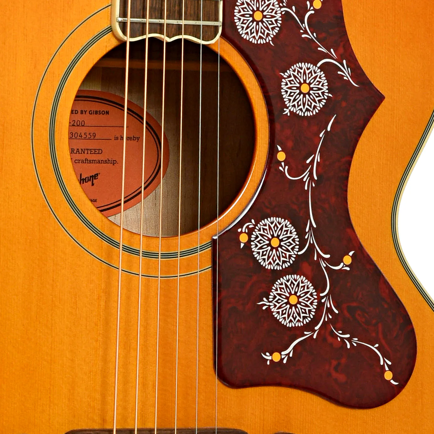 Epiphone Inspired by Gibson J-200 Acoustic Guitar (2022) - Image 6