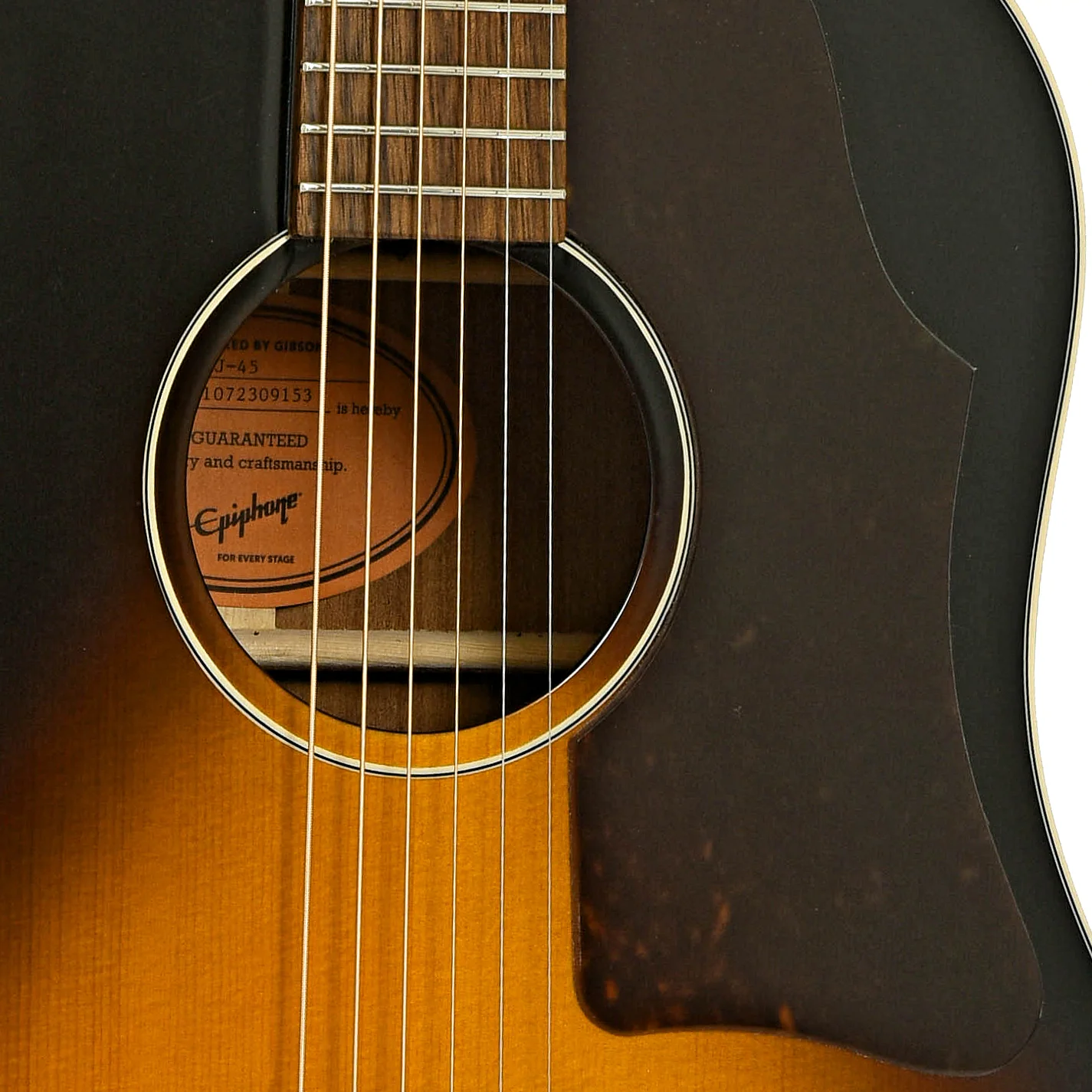 Epiphone Inspired by Gibson J-45 Acoustic Guitar (2021) - Image 6