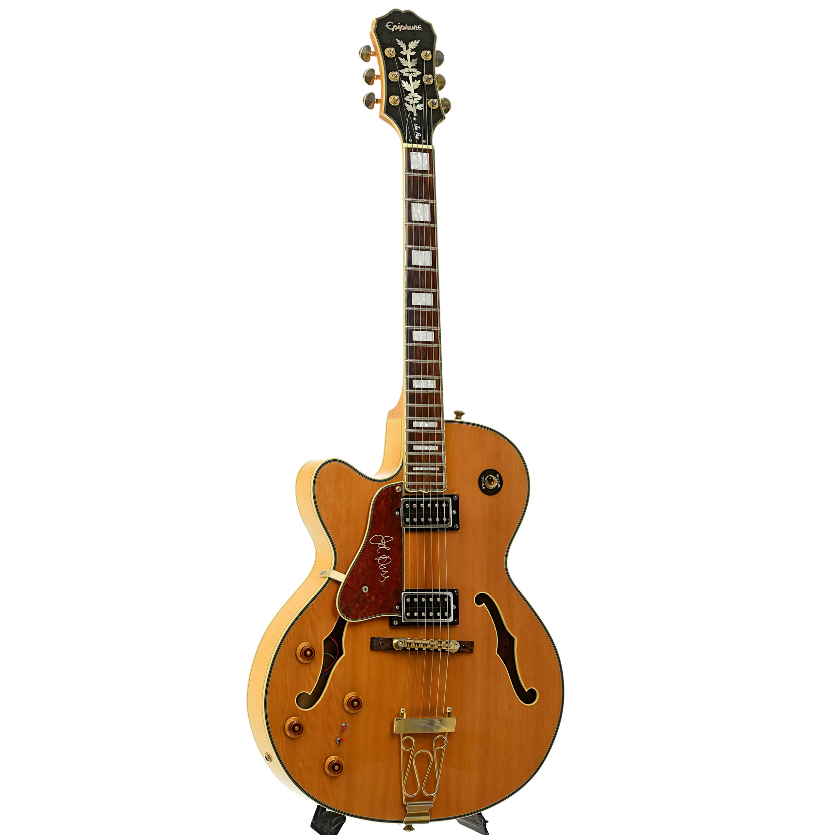 Epiphone Joe Pass Emperor II NA LH Hollowbody Electric Guitar (2004) - Image 3