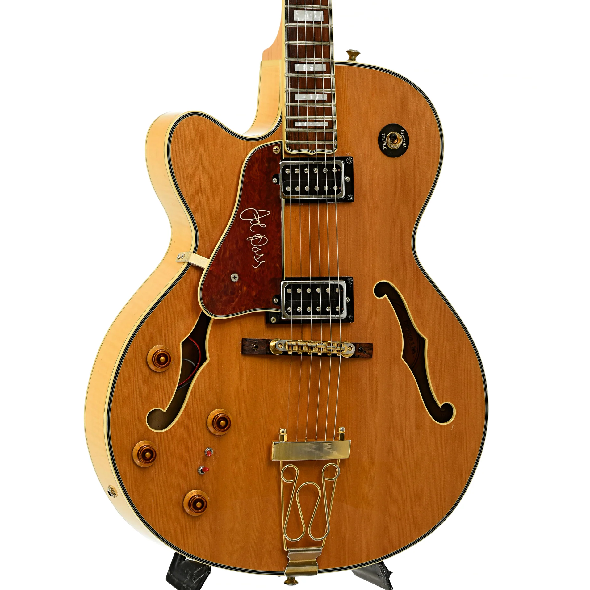 Epiphone Joe Pass Emperor II NA LH Hollowbody Electric Guitar (2004) - Image 4