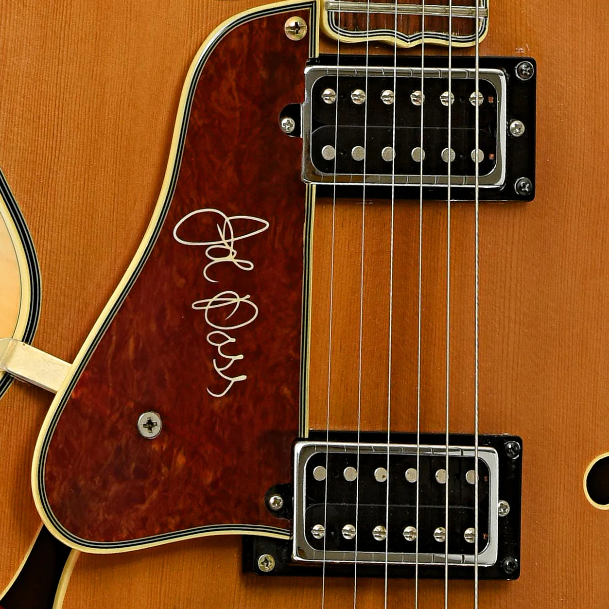 Epiphone Joe Pass Emperor II NA LH Hollowbody Electric Guitar (2004) - Image 6