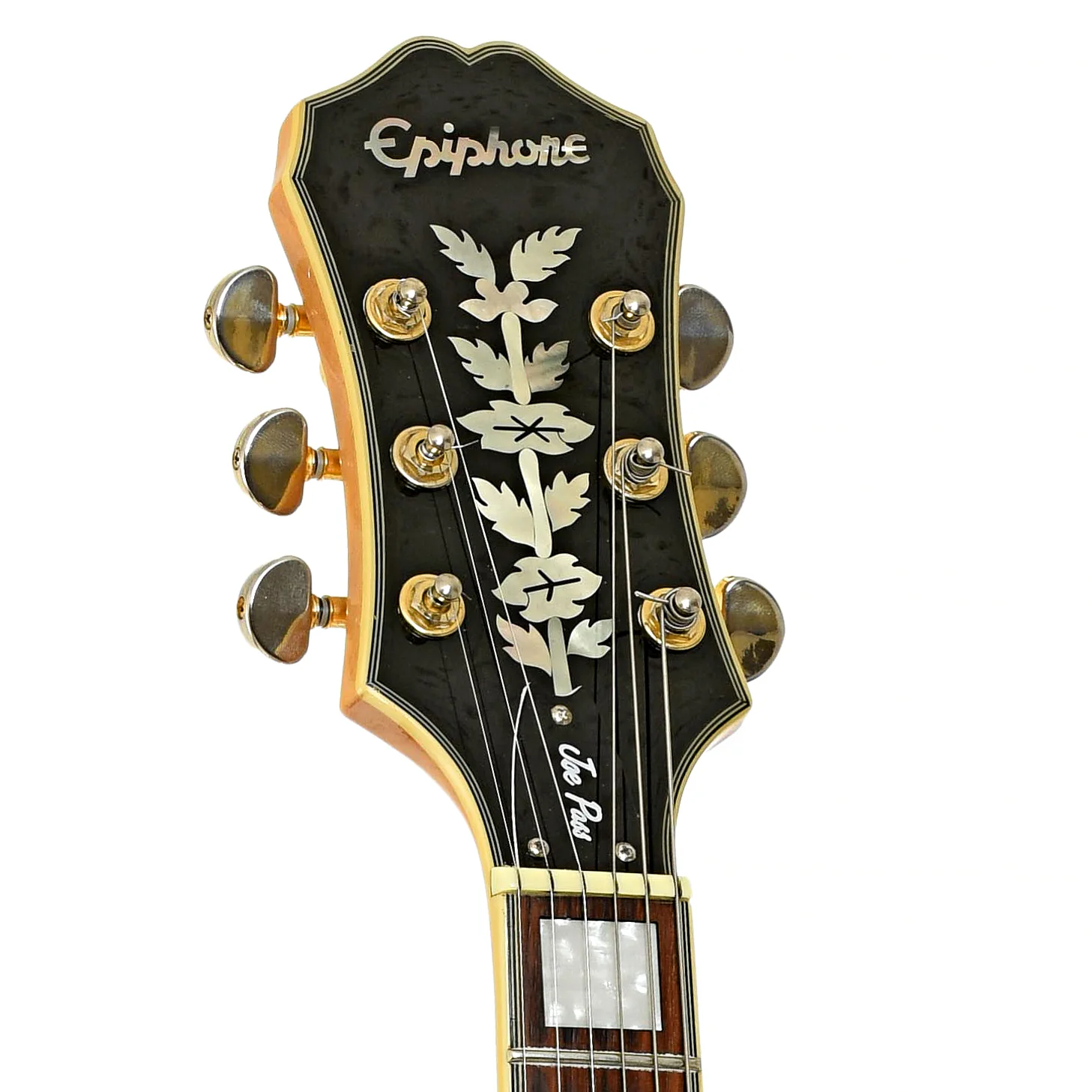 Epiphone Joe Pass Emperor II NA LH Hollowbody Electric Guitar (2004) - Image 8