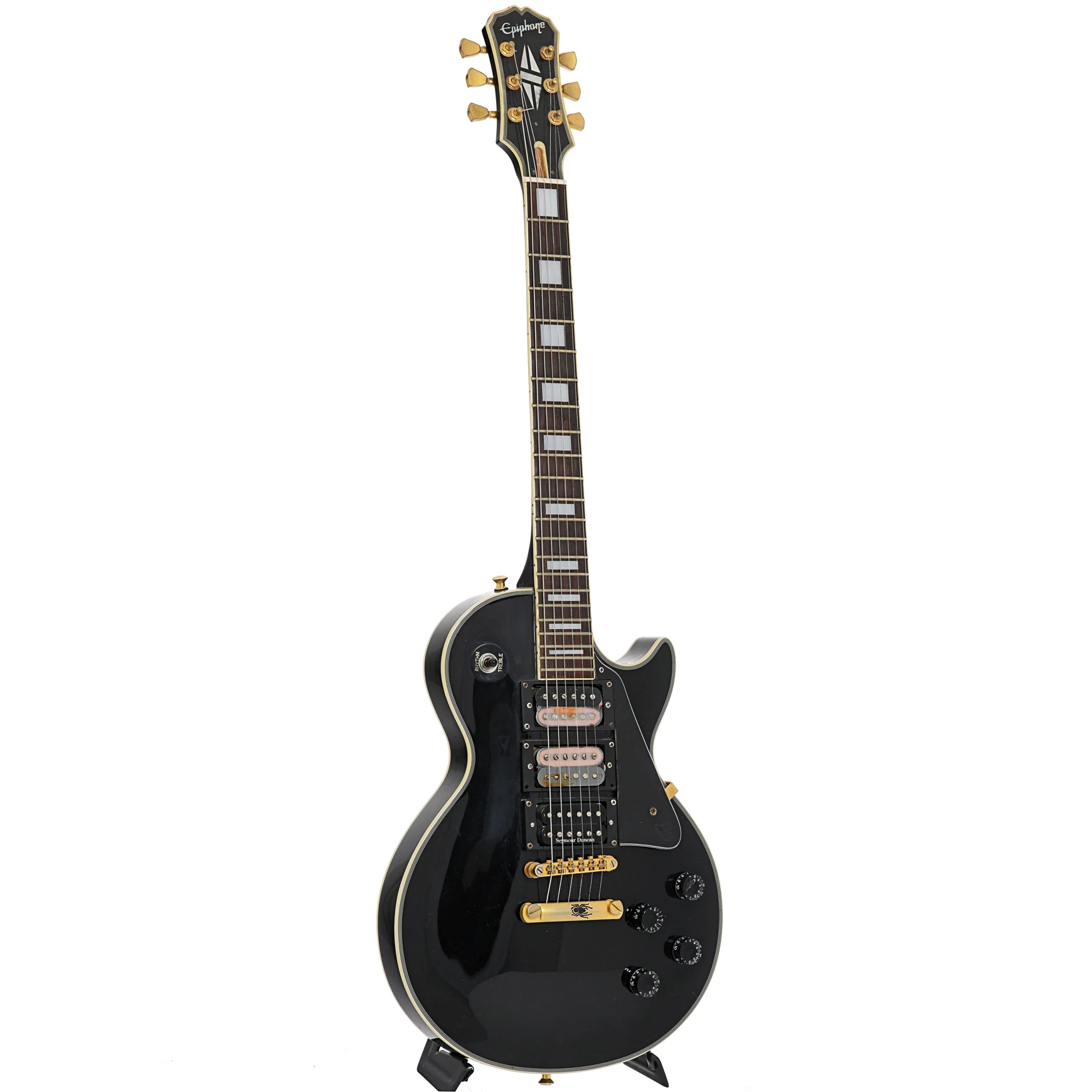 Epiphone Les Paul Black Beauty Electric Guitar (1997) - Image 11