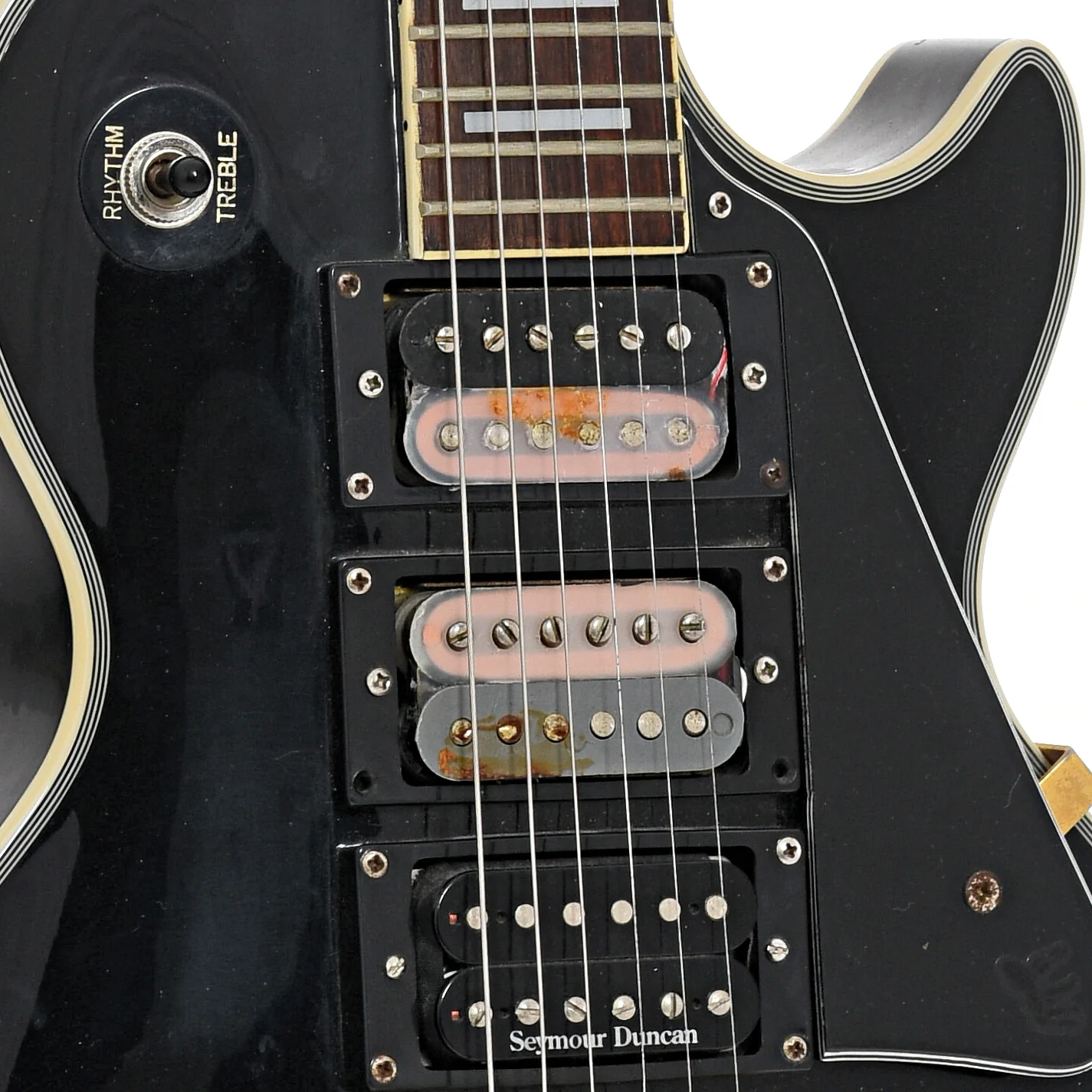 Epiphone Les Paul Black Beauty Electric Guitar (1997) - Image 5
