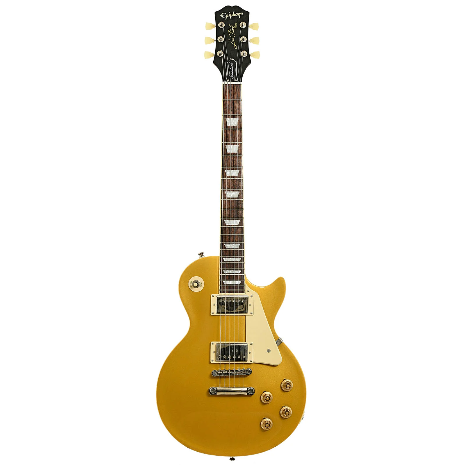 Epiphone Les Paul Standard Goldtop Electric Guitar (2021) - Image 14
