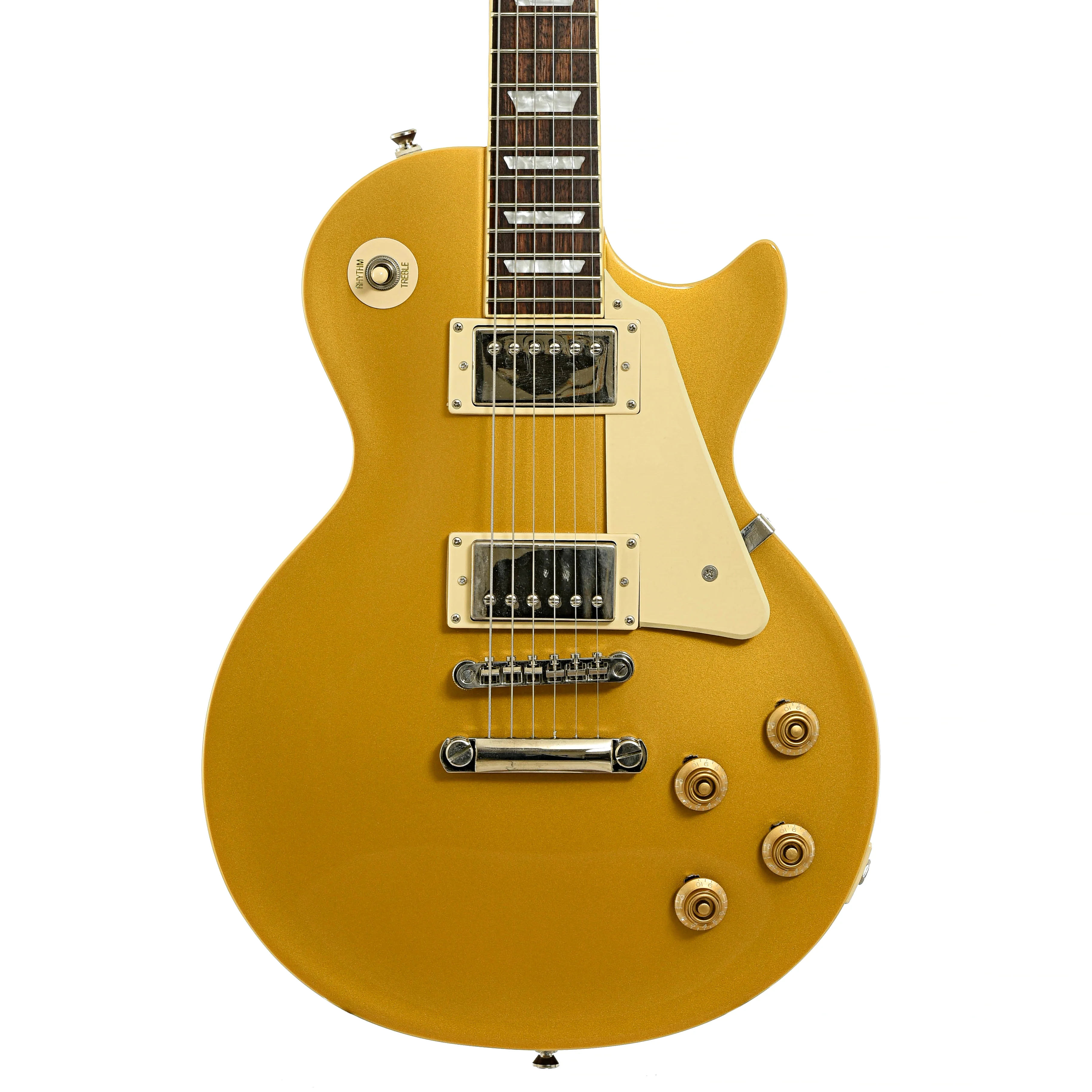 Epiphone Les Paul Standard Goldtop Electric Guitar (2021) - Image 2