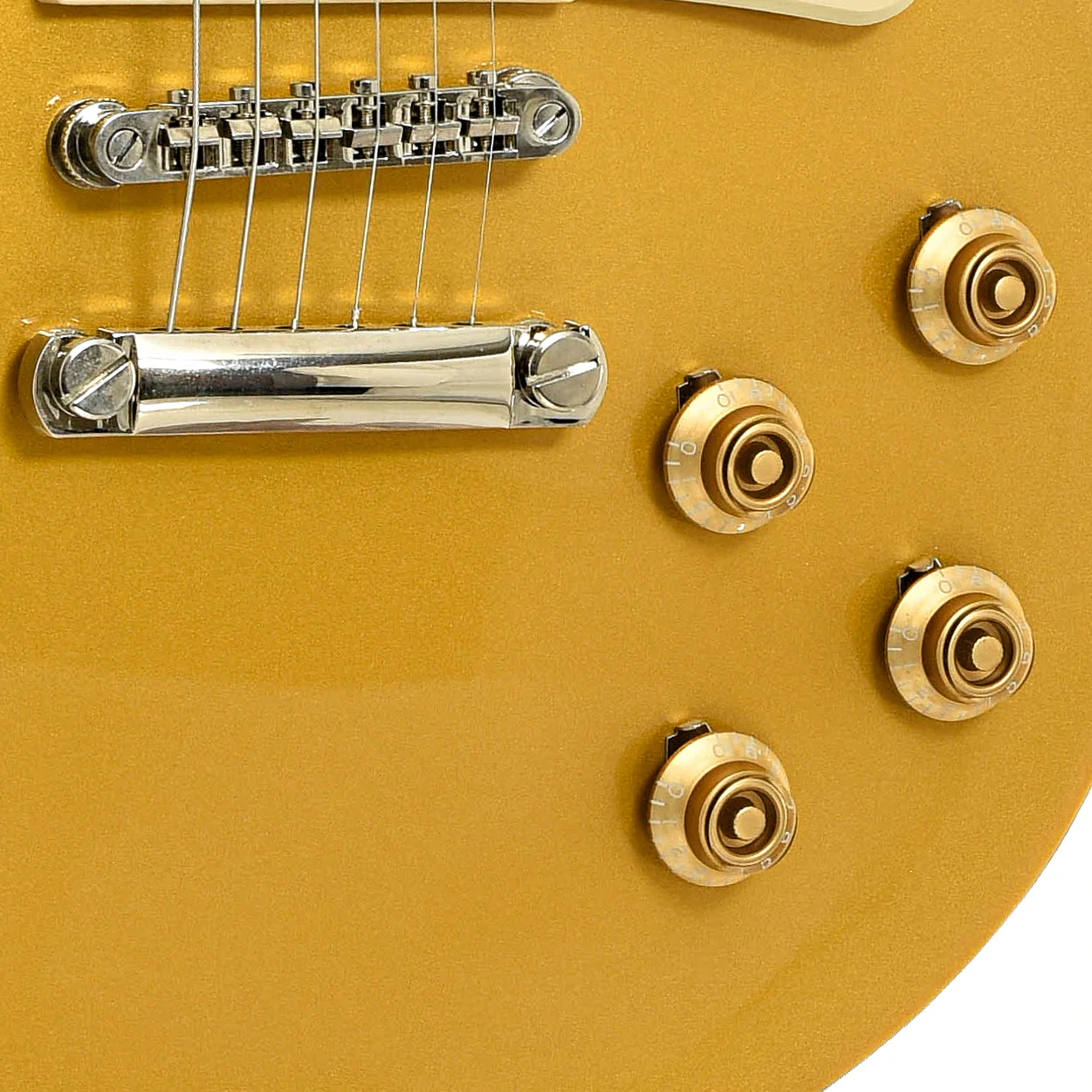 Epiphone Les Paul Standard Goldtop Electric Guitar (2021) - Image 5