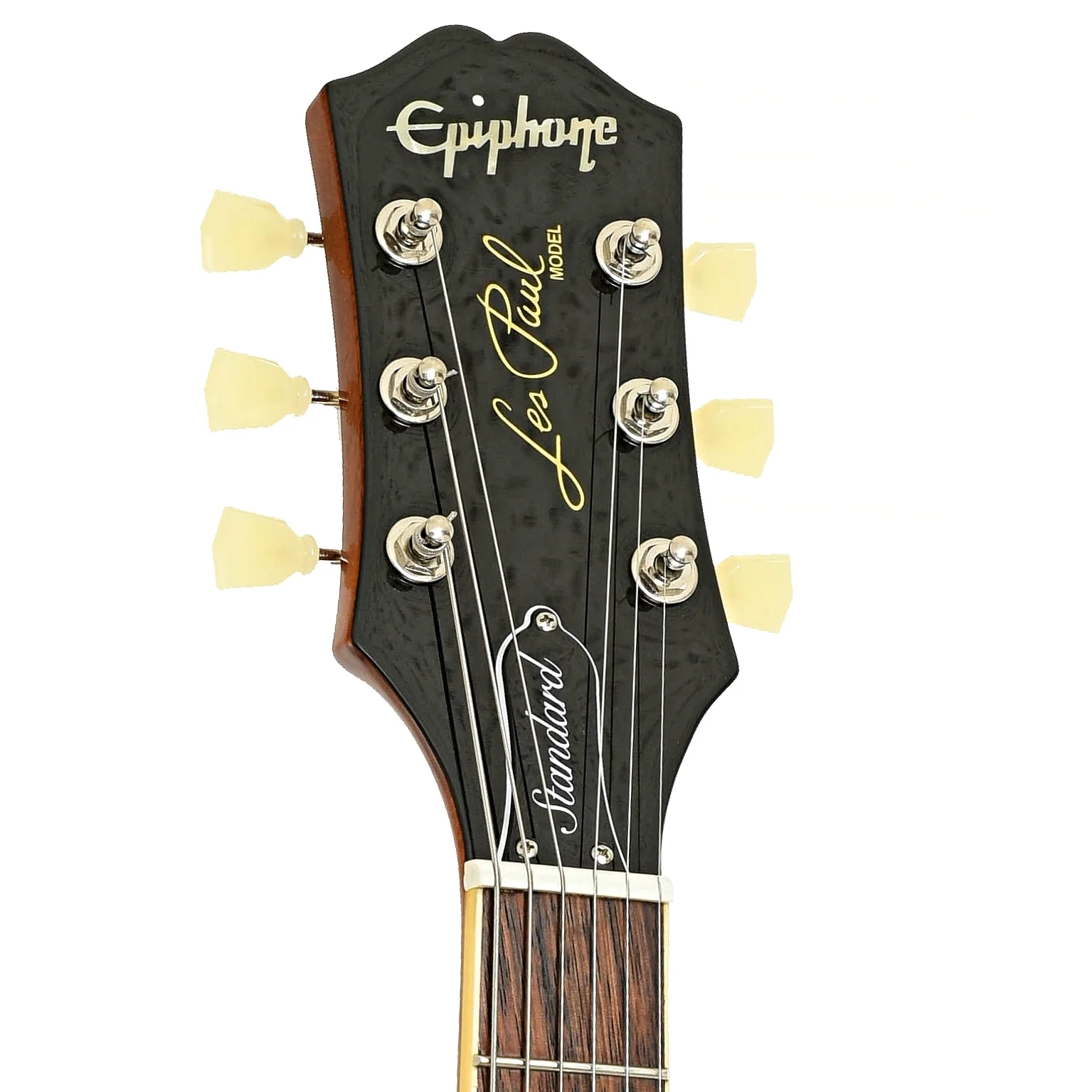 Epiphone Les Paul Standard Goldtop Electric Guitar (2021) - Image 8
