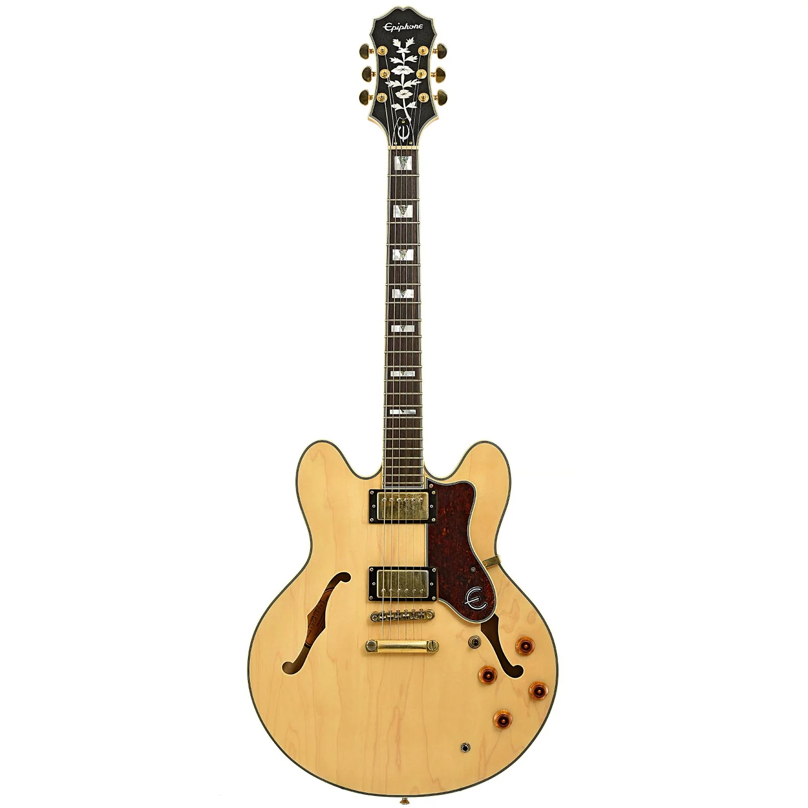 Epiphone Sheraton II-NA Semi-Hollowbody Electric Guitar (2011) - Image 14